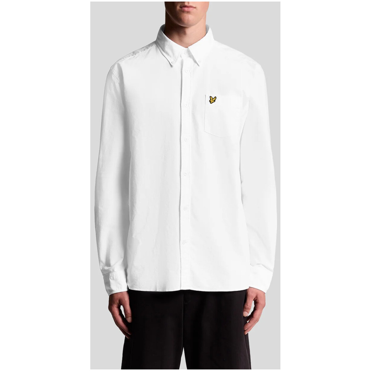 Biela košeľa Lyle & Scott