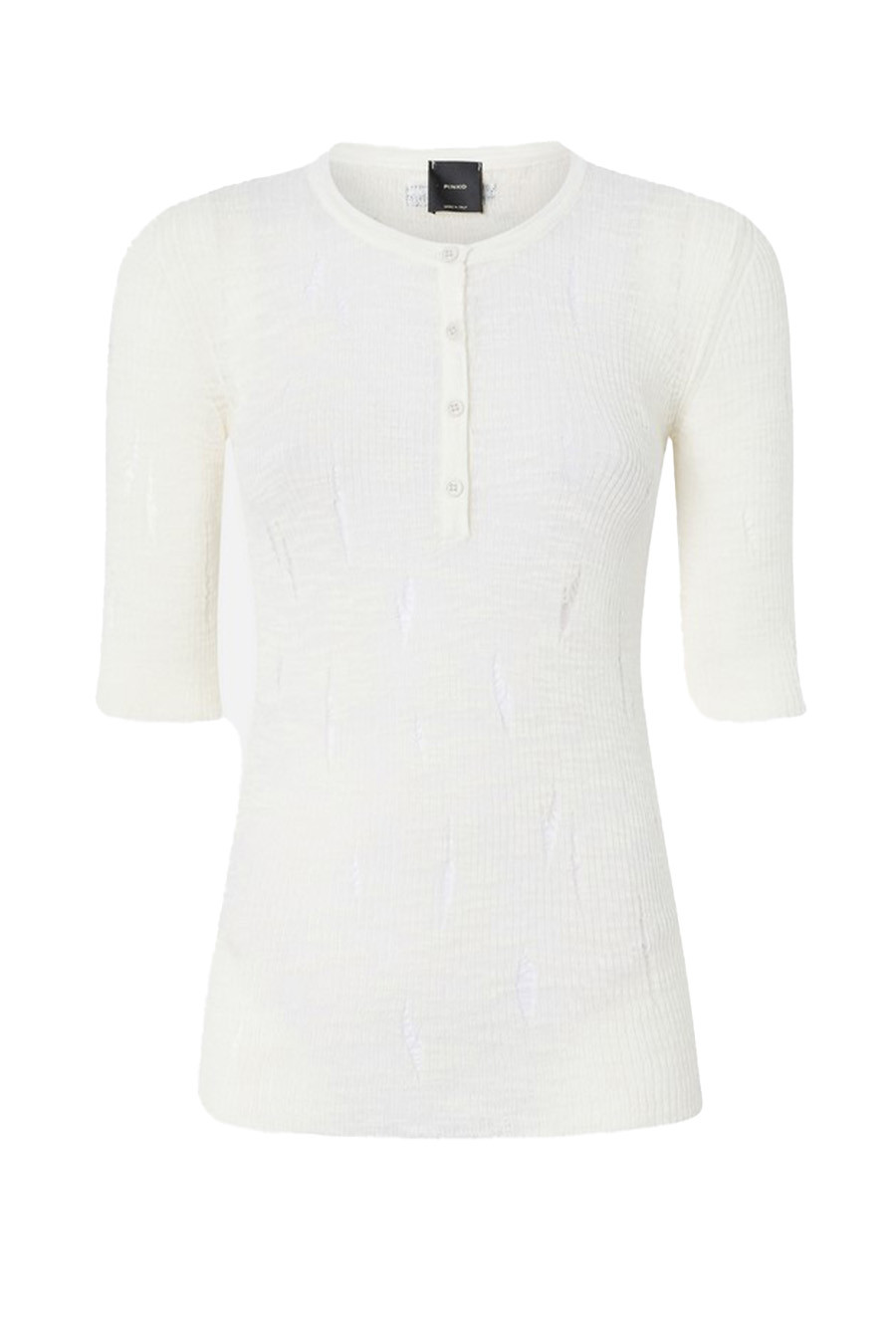 Бяла тениска Pinko Maglia