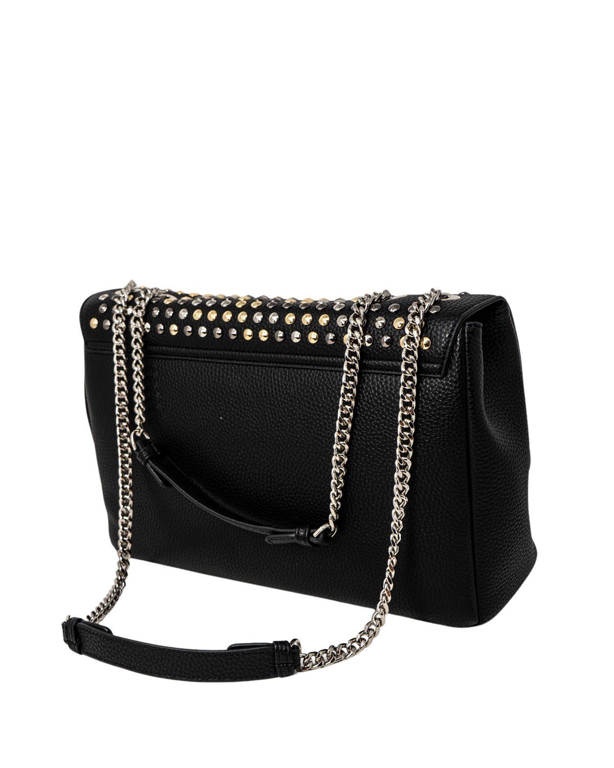 Čierna kabelka s retiazkou Gio Cellini