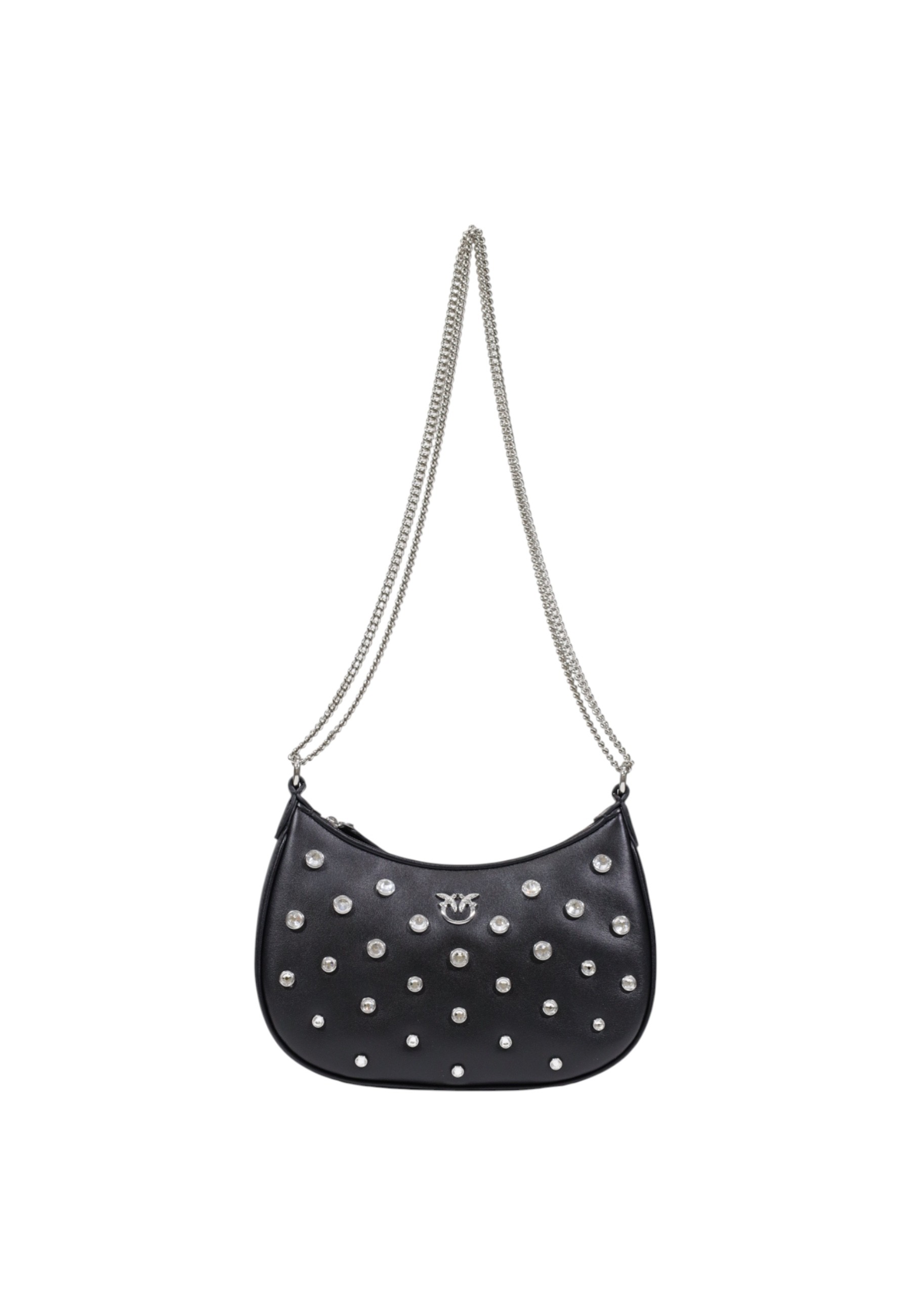 Čierna kabelka Pinko s retiazkou