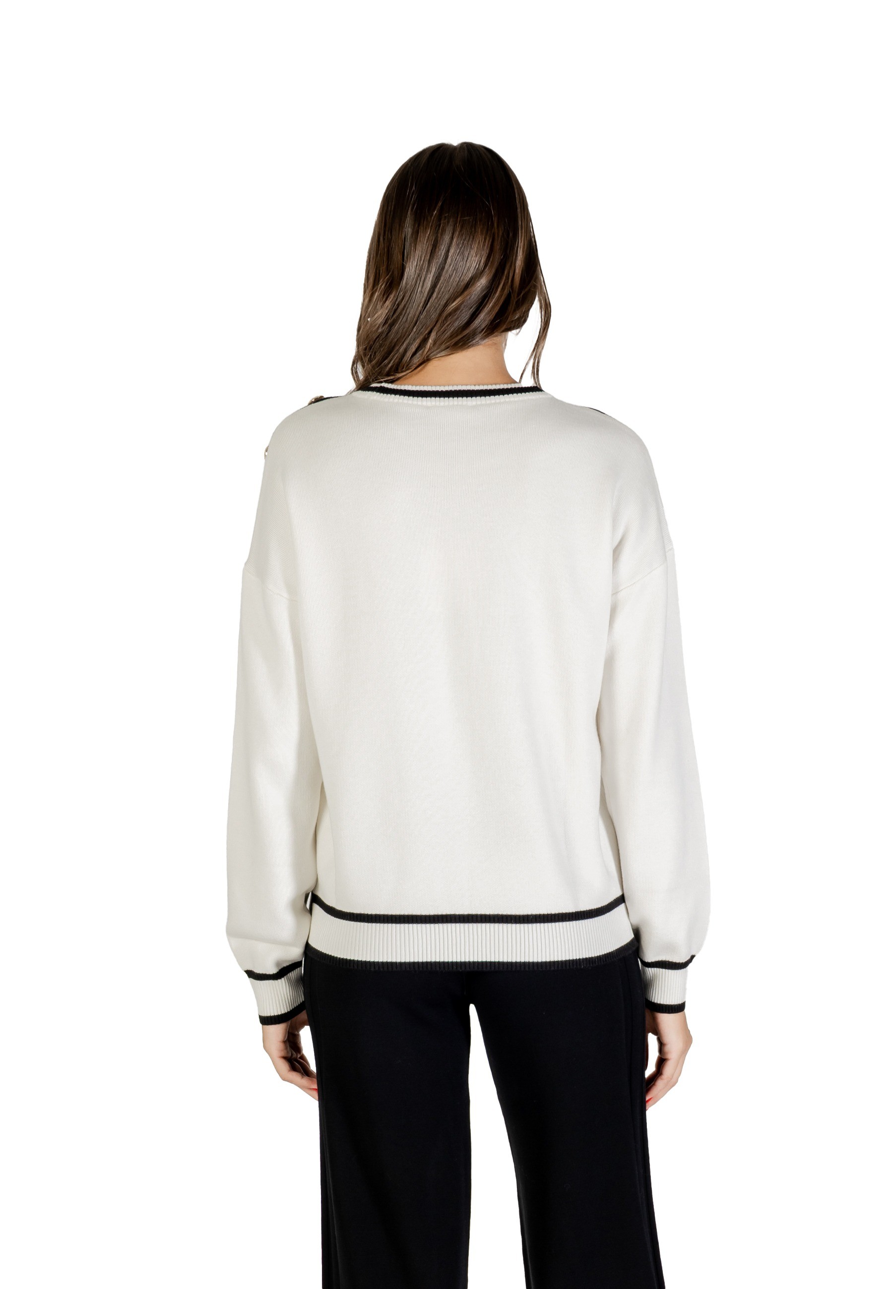 Дамски пуловер с кръгло деколте Liu Jo