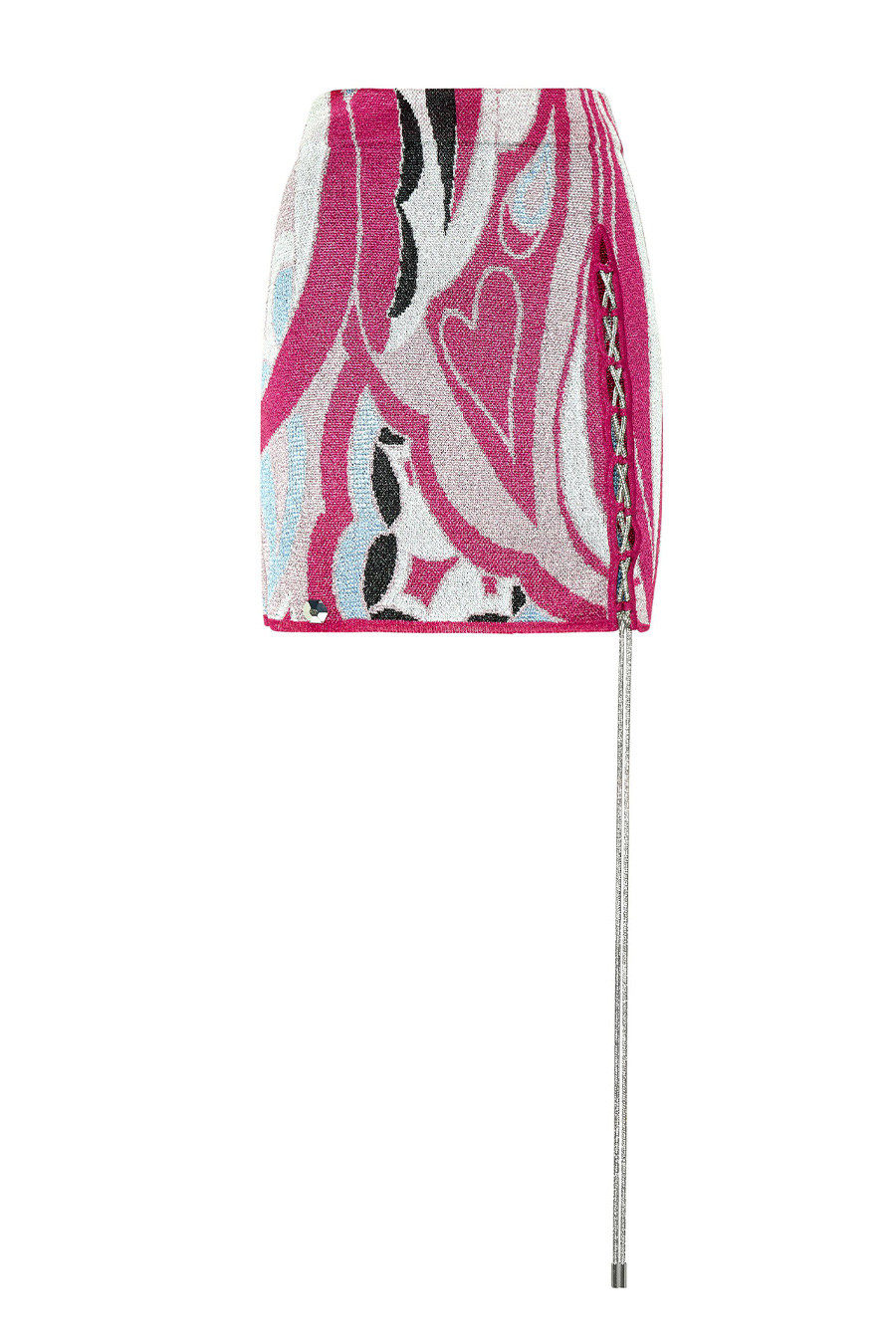 Мини пола с щампа на Philipp Plein