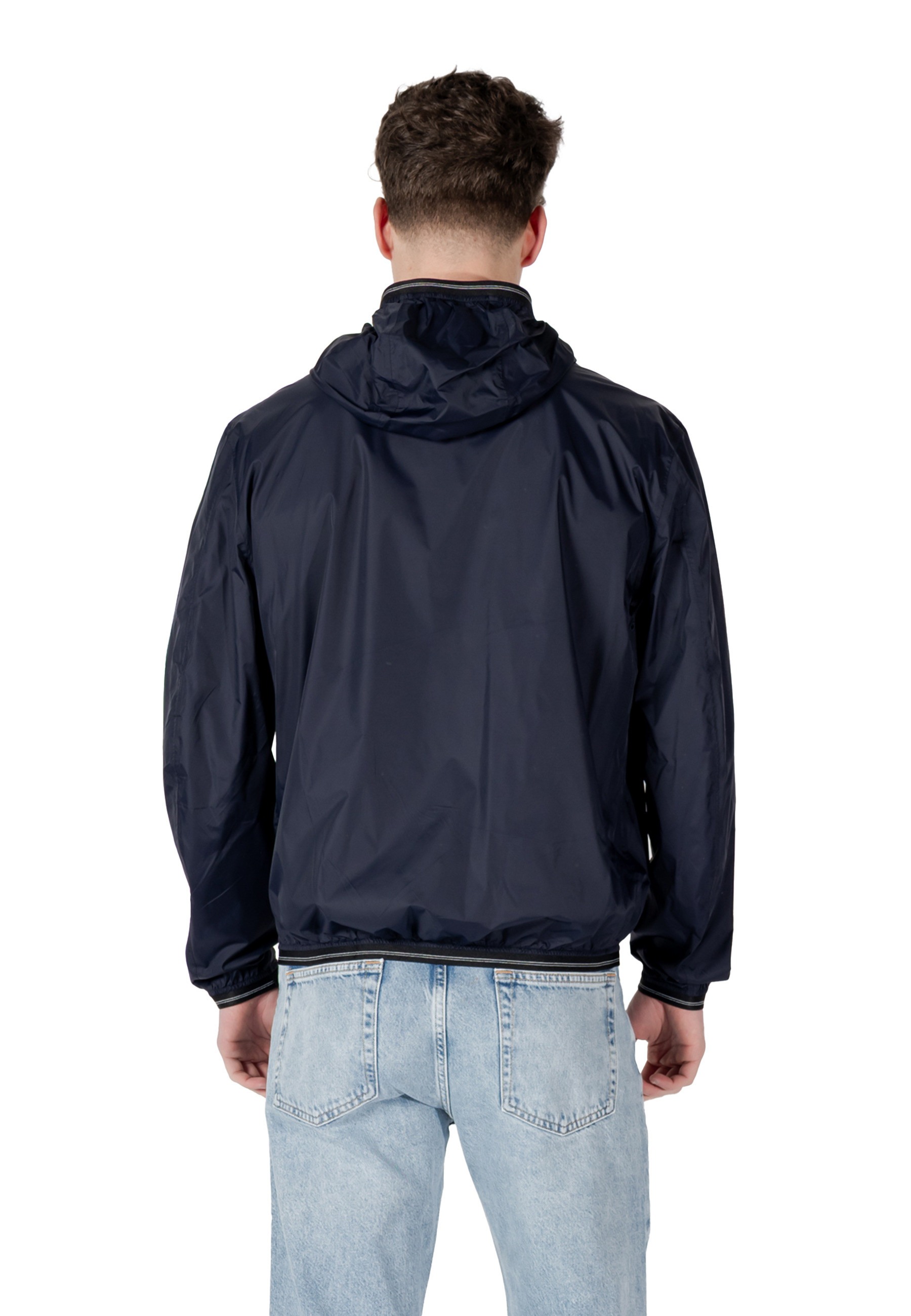 Blauer pánská bunda s kapucí