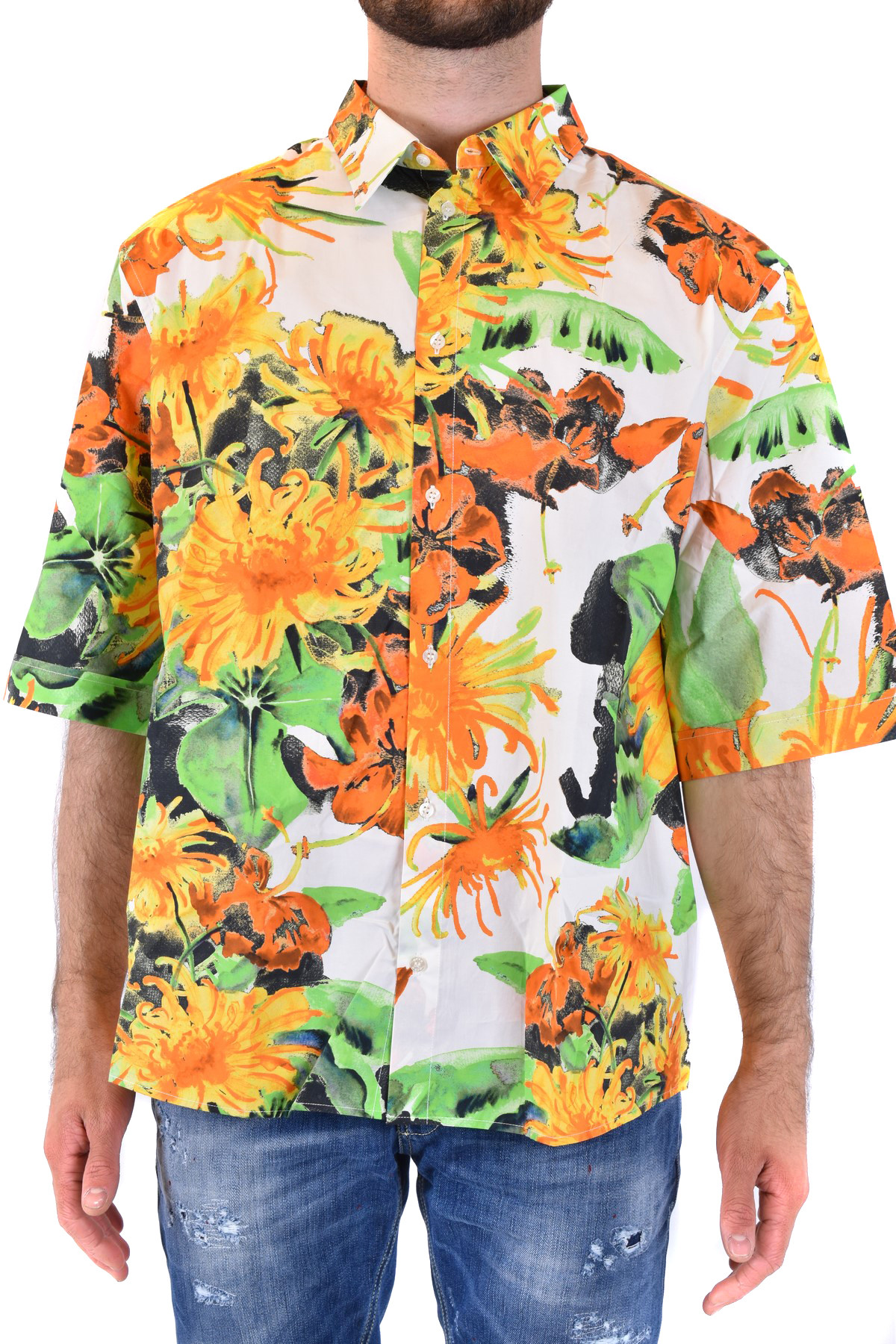 Pánská květinová košile Msgm