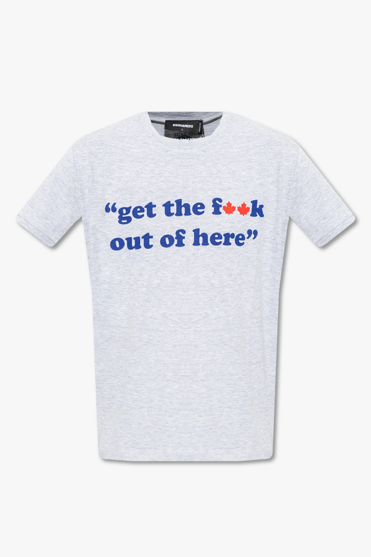 Мъжка тениска с щампа Dsquared