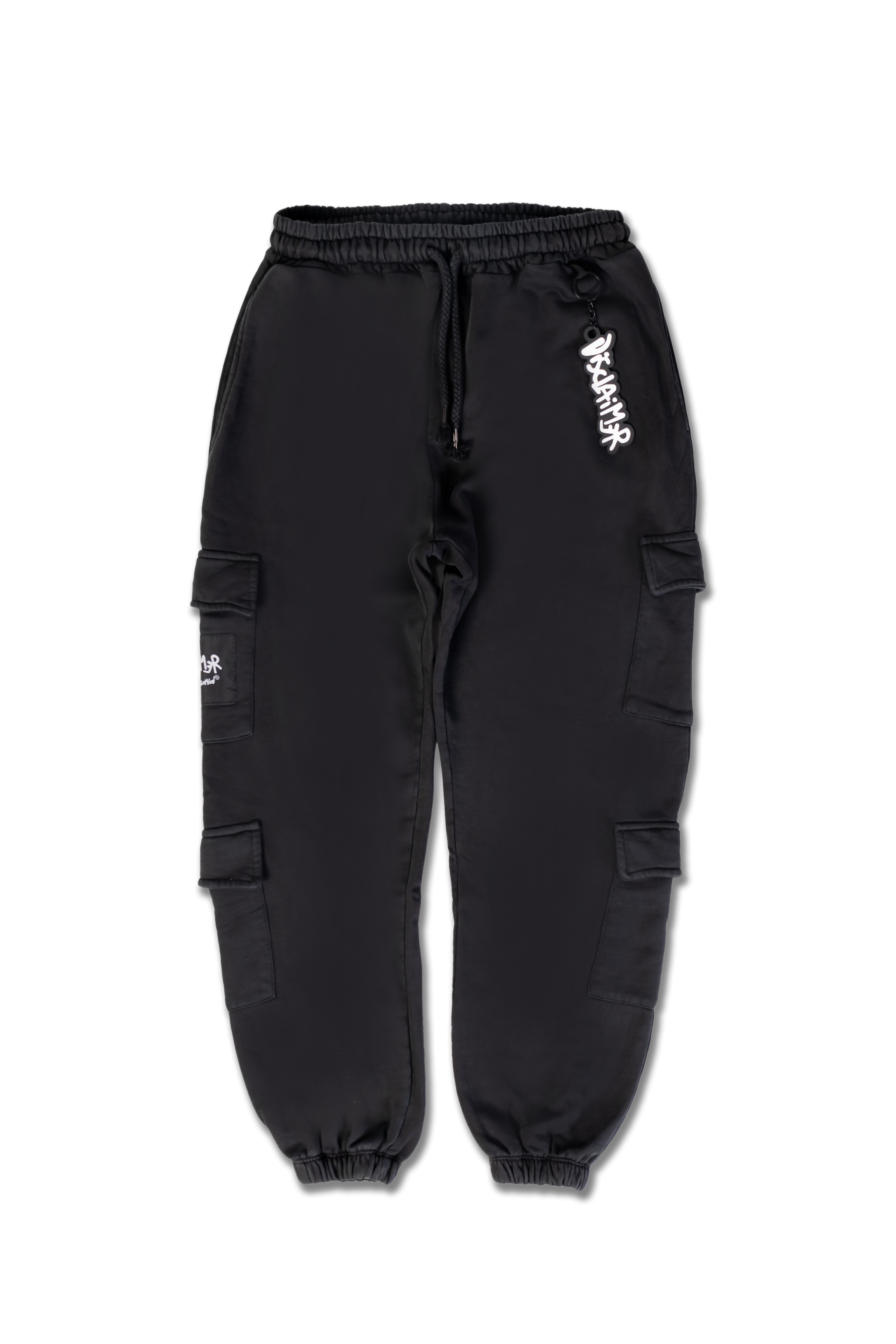 Čierne kapsáčové nohavice Disclaimer