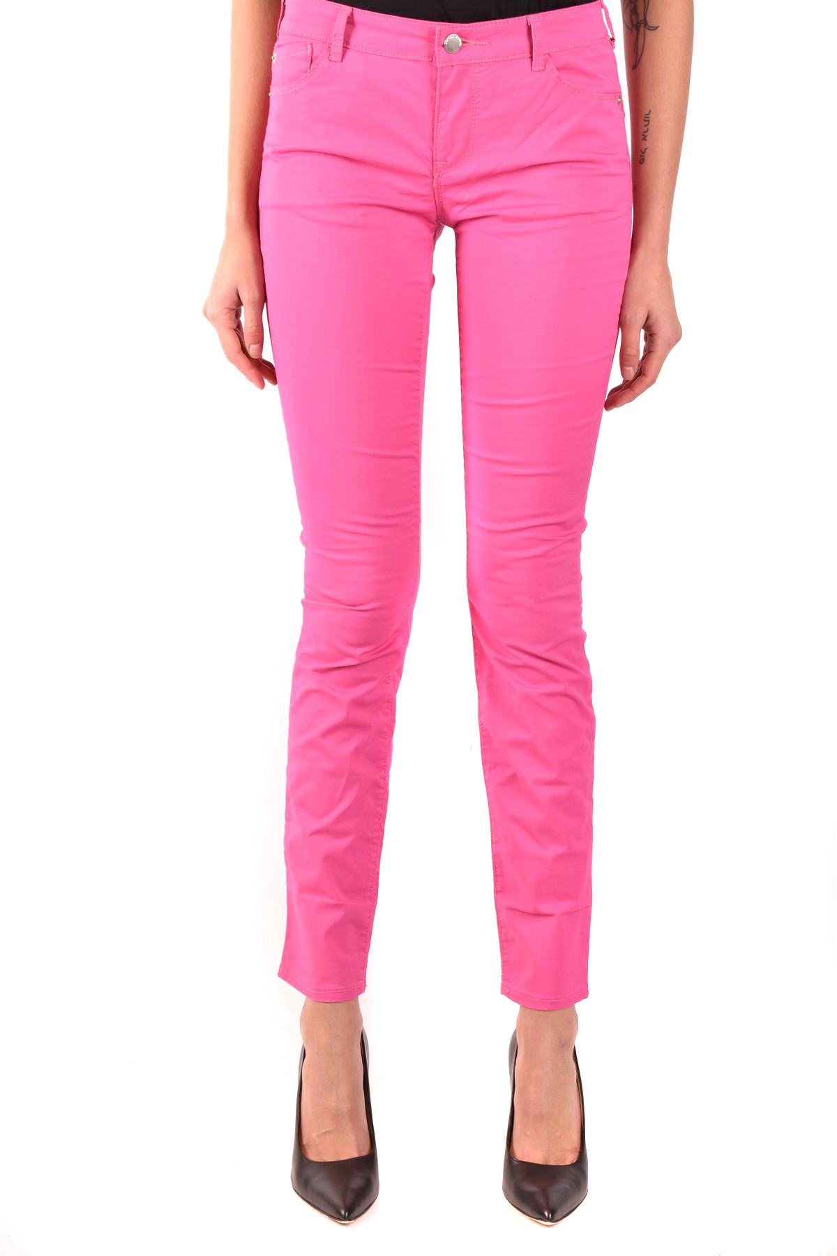 Emporio Armani ružové nohavice