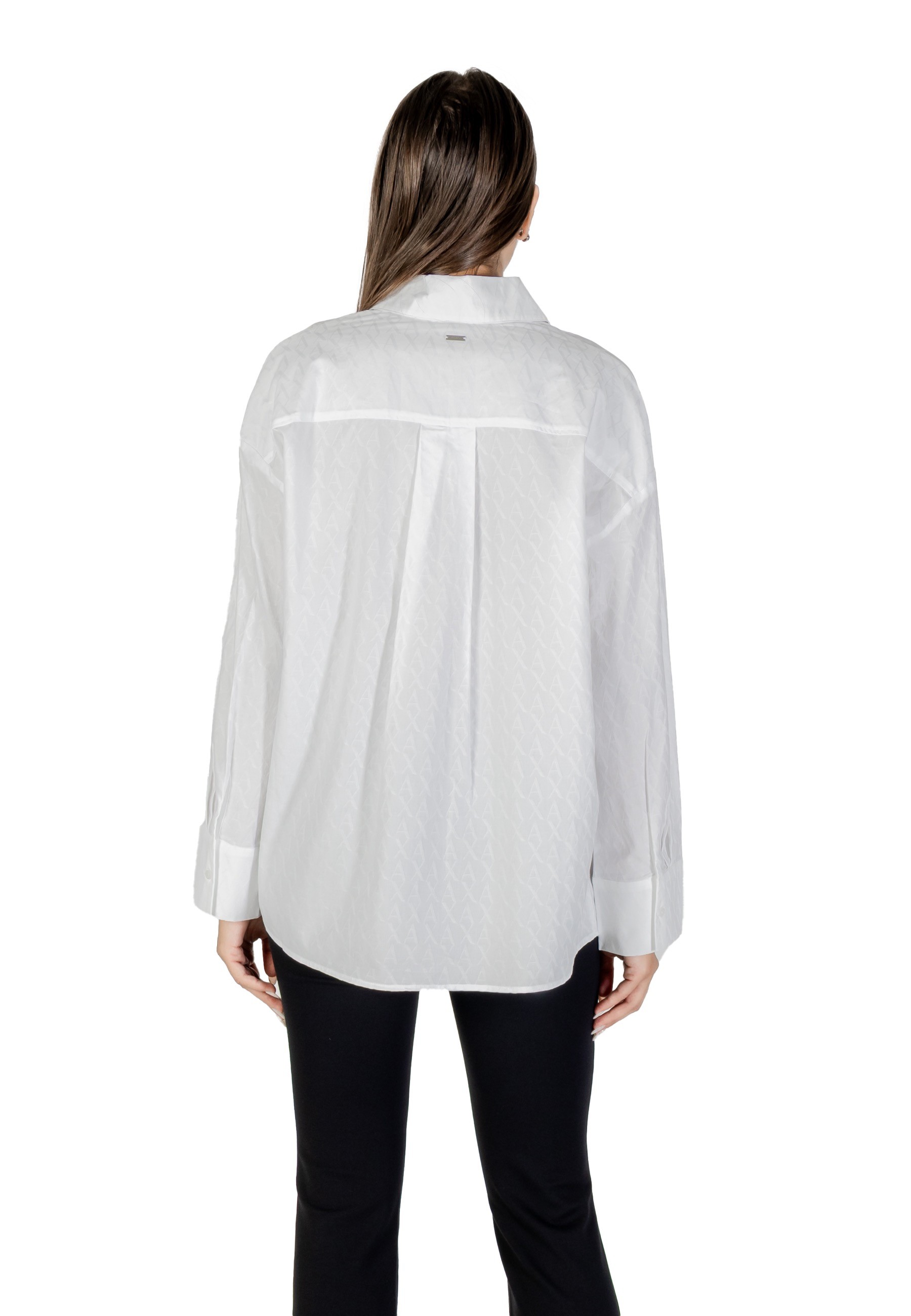 Бяла риза Armani Exchange