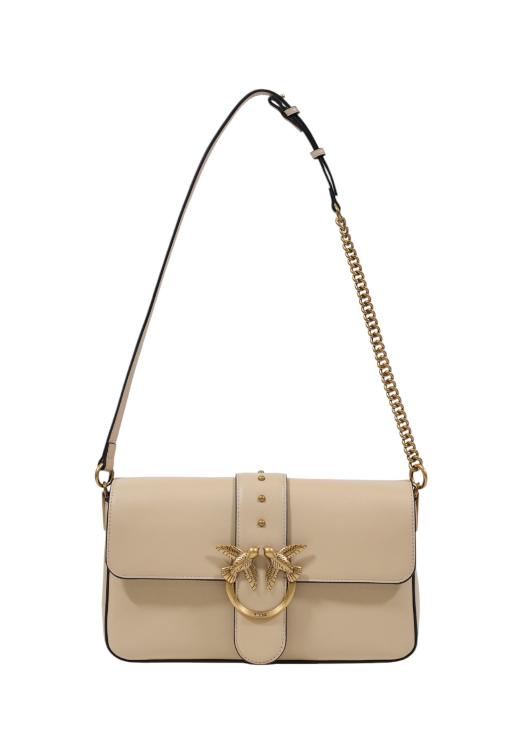 Kožená kabelka Pinko Borsa