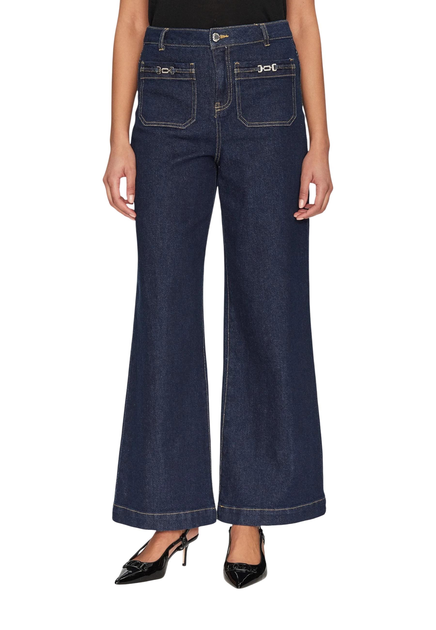 Дънки Morgan De Toi с разкроени крачоли