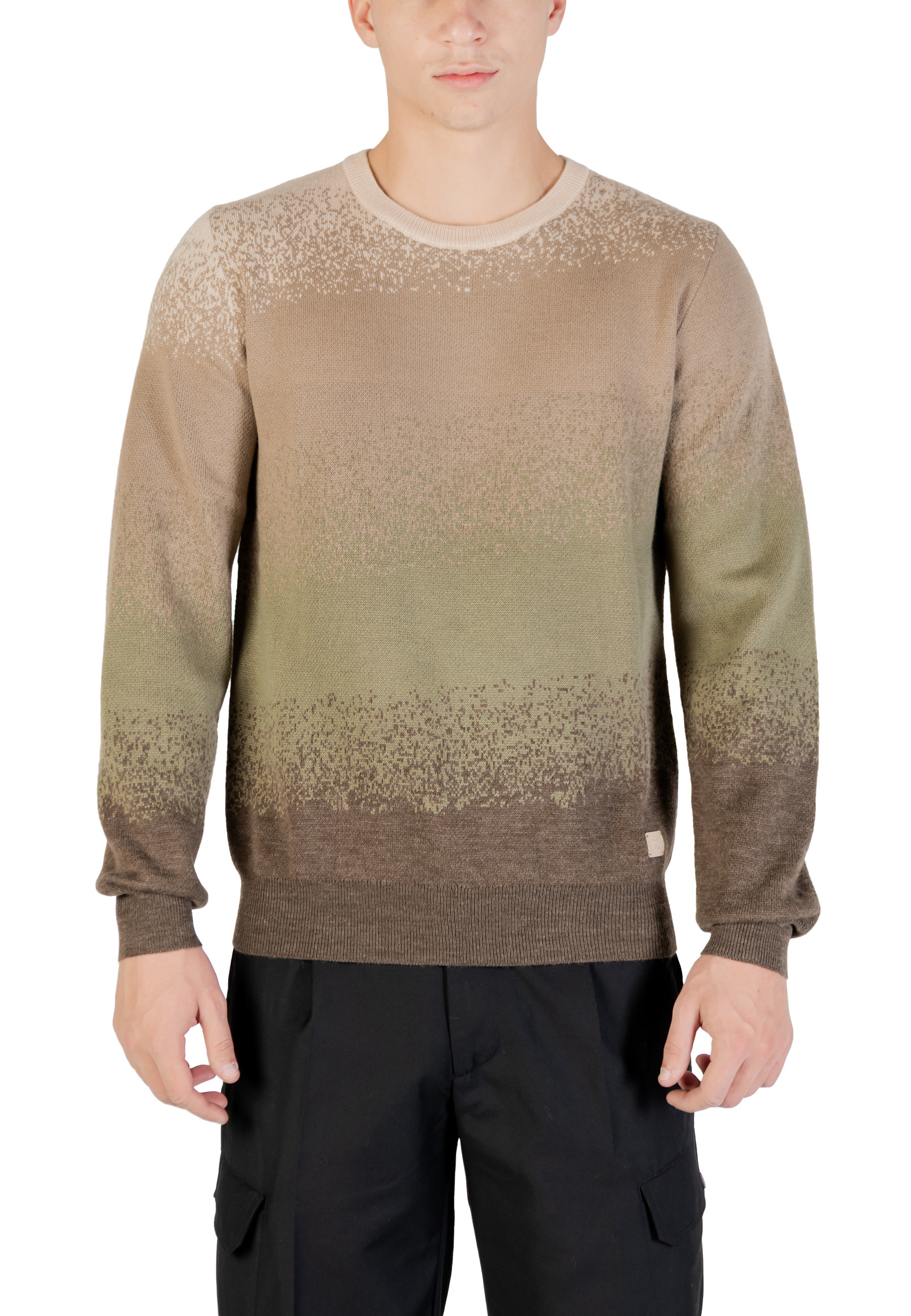 Gianni Lupo pánsky sveter s okrúhlym výstrihom