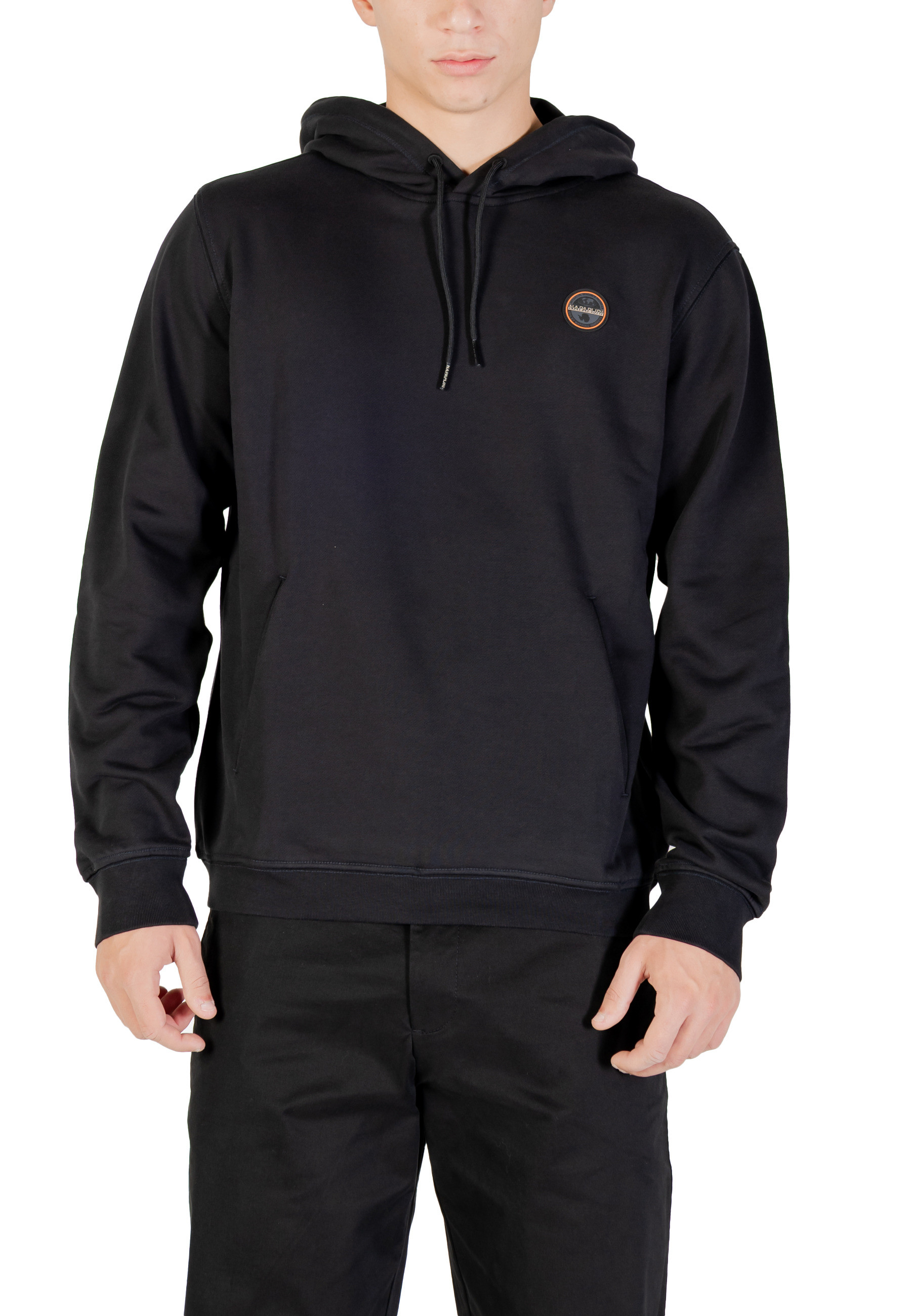 Черно суичър с качулка Napapijri