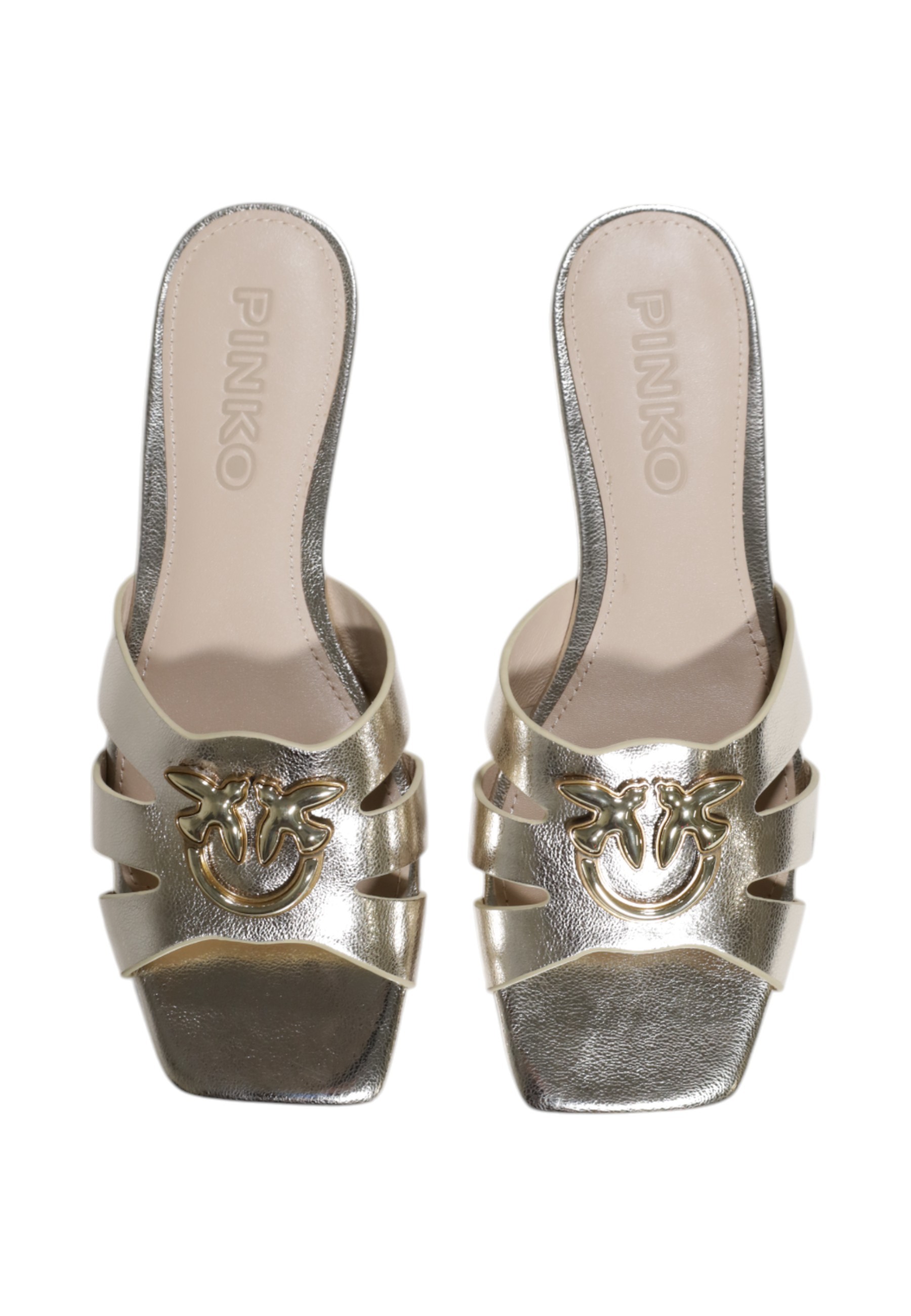 Dámské kožené pantofle Pinko