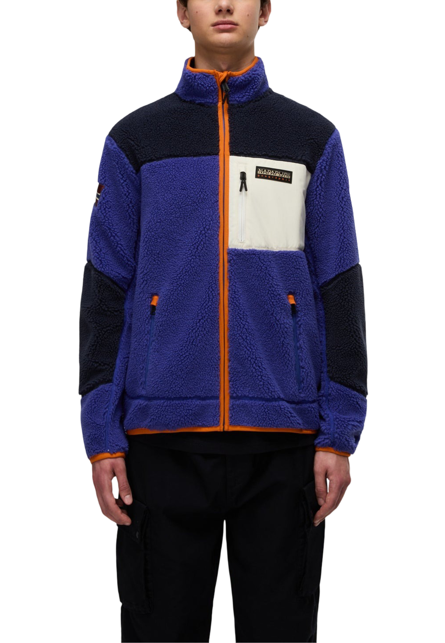 Поларено суитшърт Napapijri с висока яка