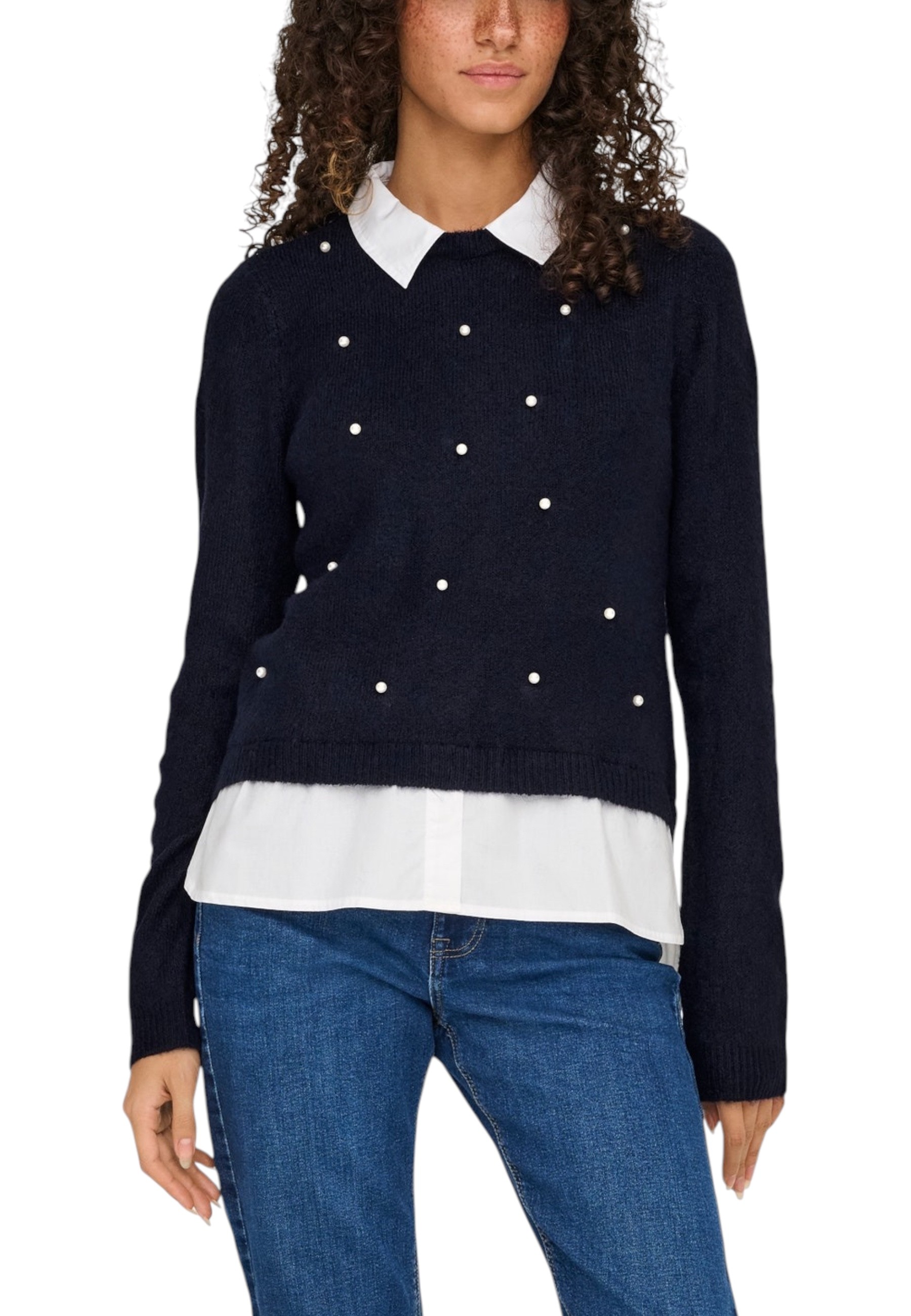 Dámský svetr Only s perličkami