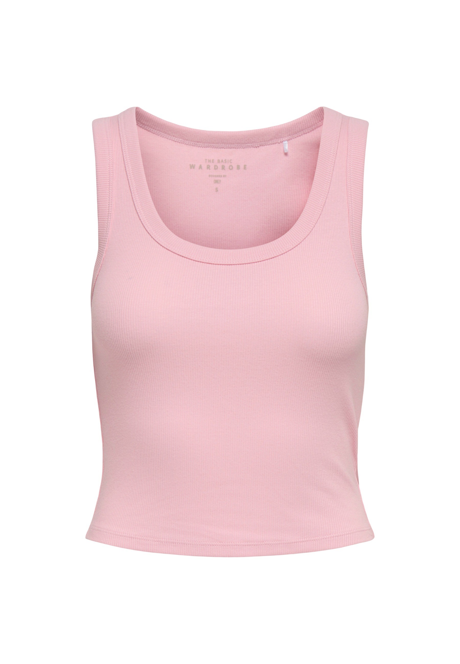 Розов дамски топ Only