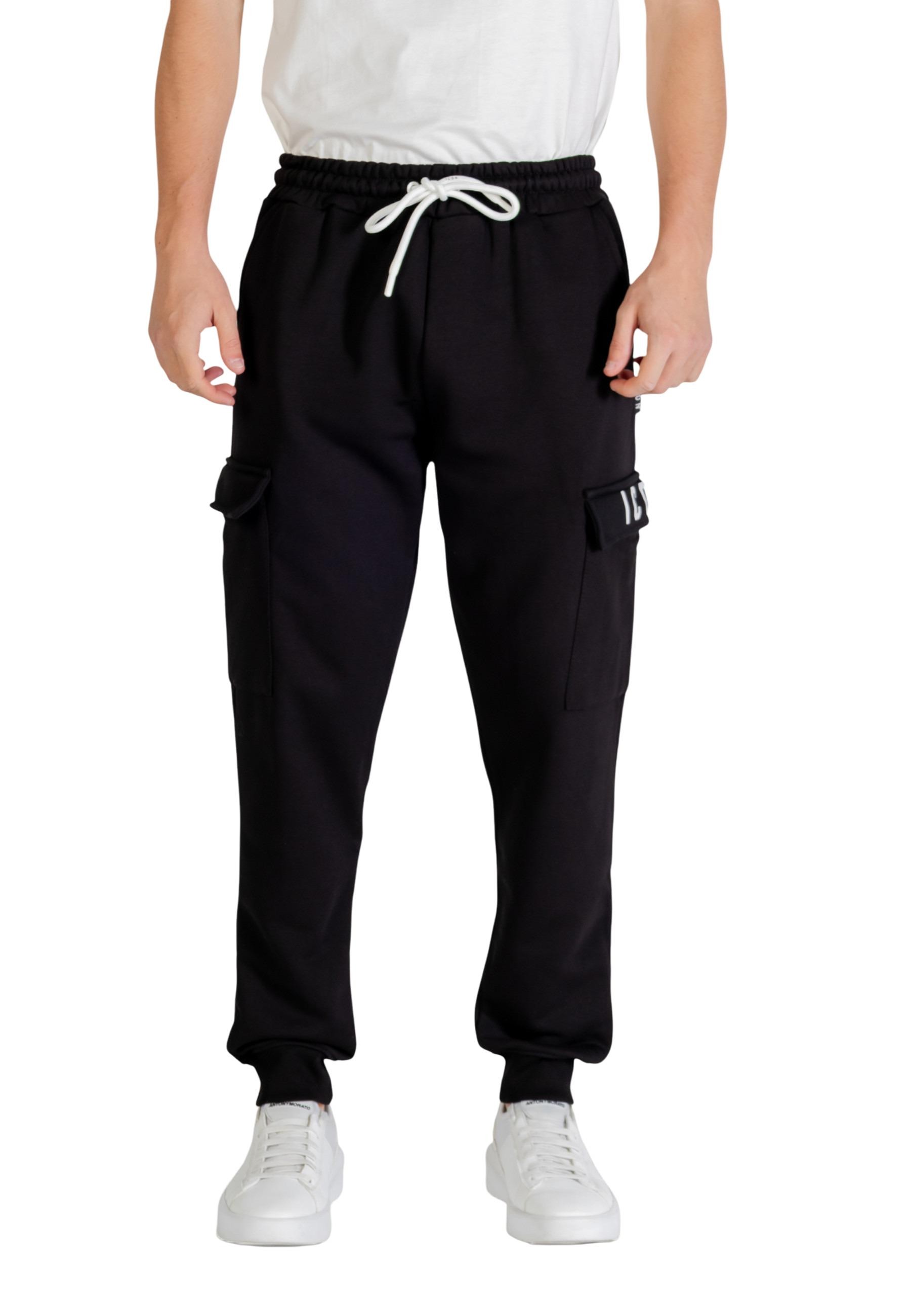 Черни мъжки джогери Icon