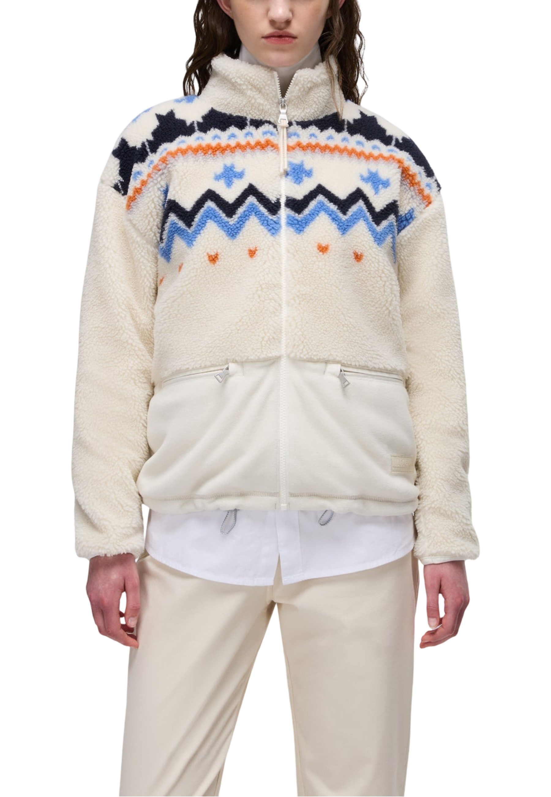 Napapijri dámský svetr s geometrickým vzorem