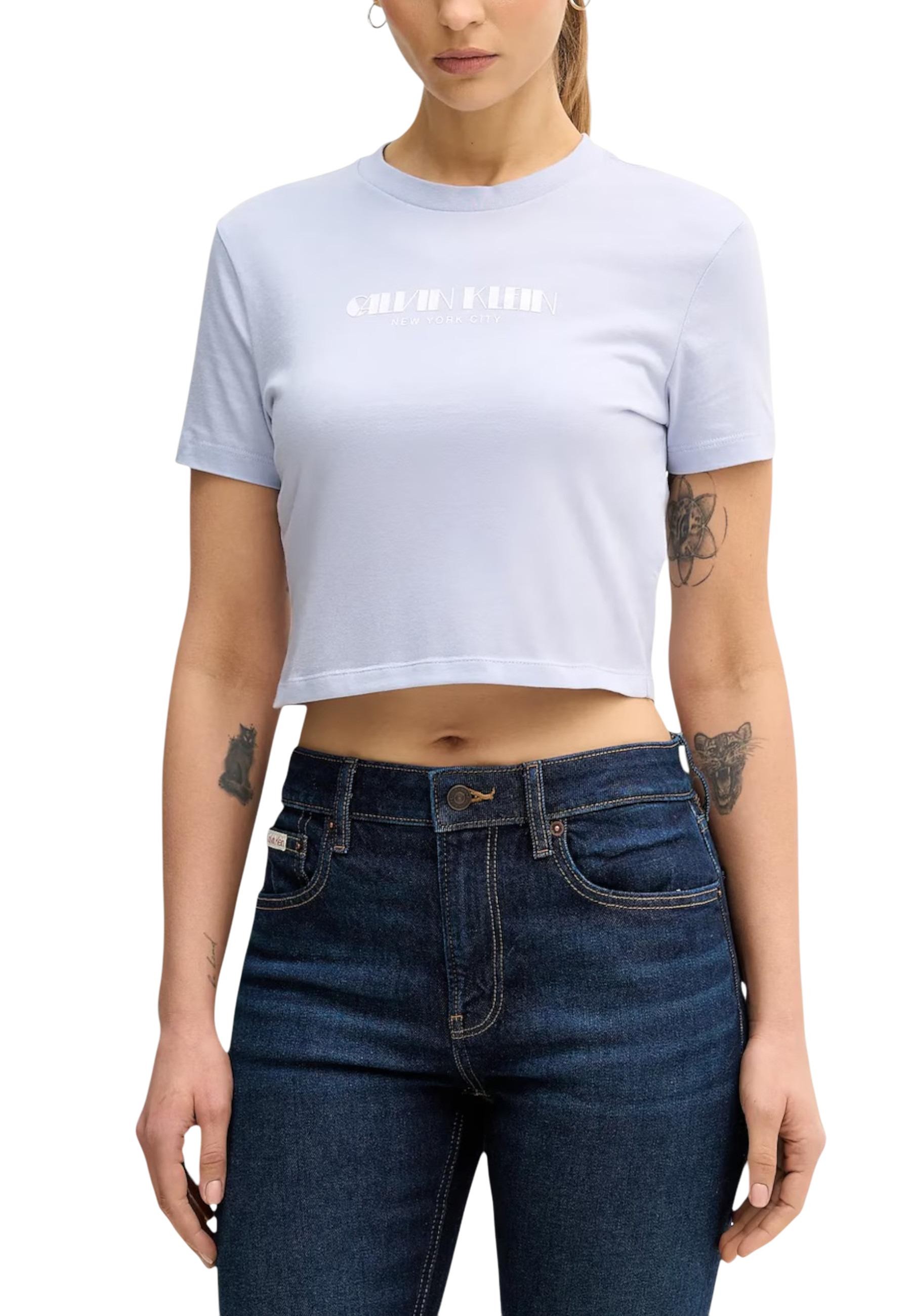 Calvin Klein Jeans dámske crop tričko