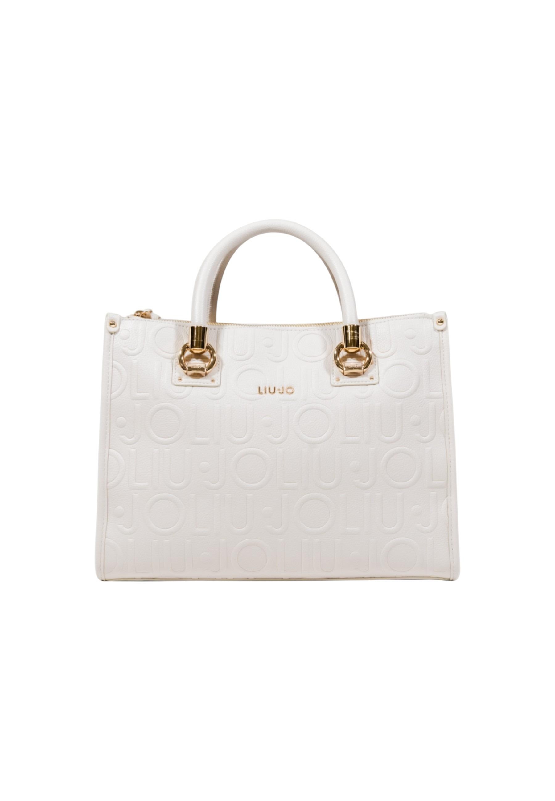 Biela kabelka Liu Jo s popruhom