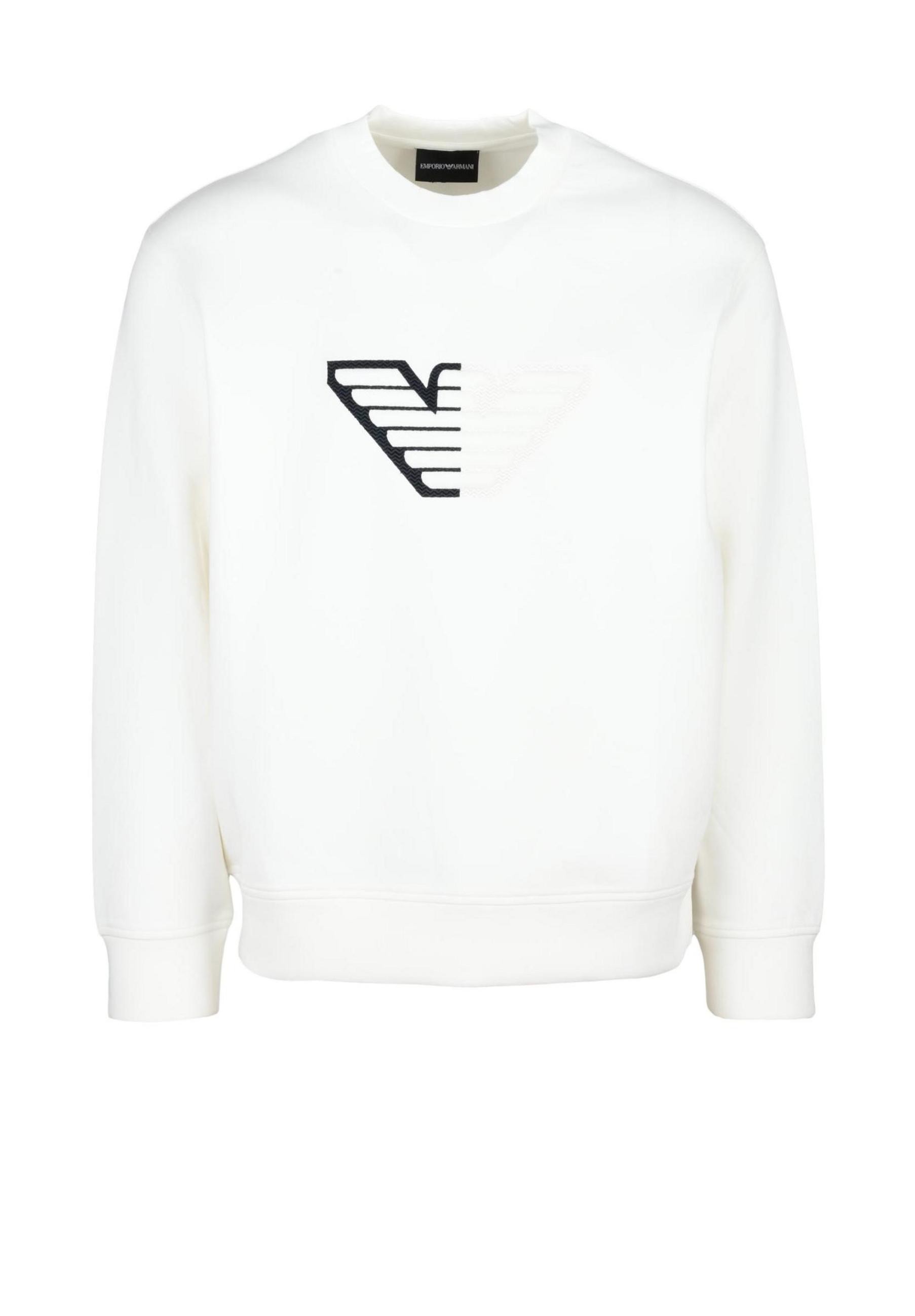 Бял суитшърт Emporio Armani