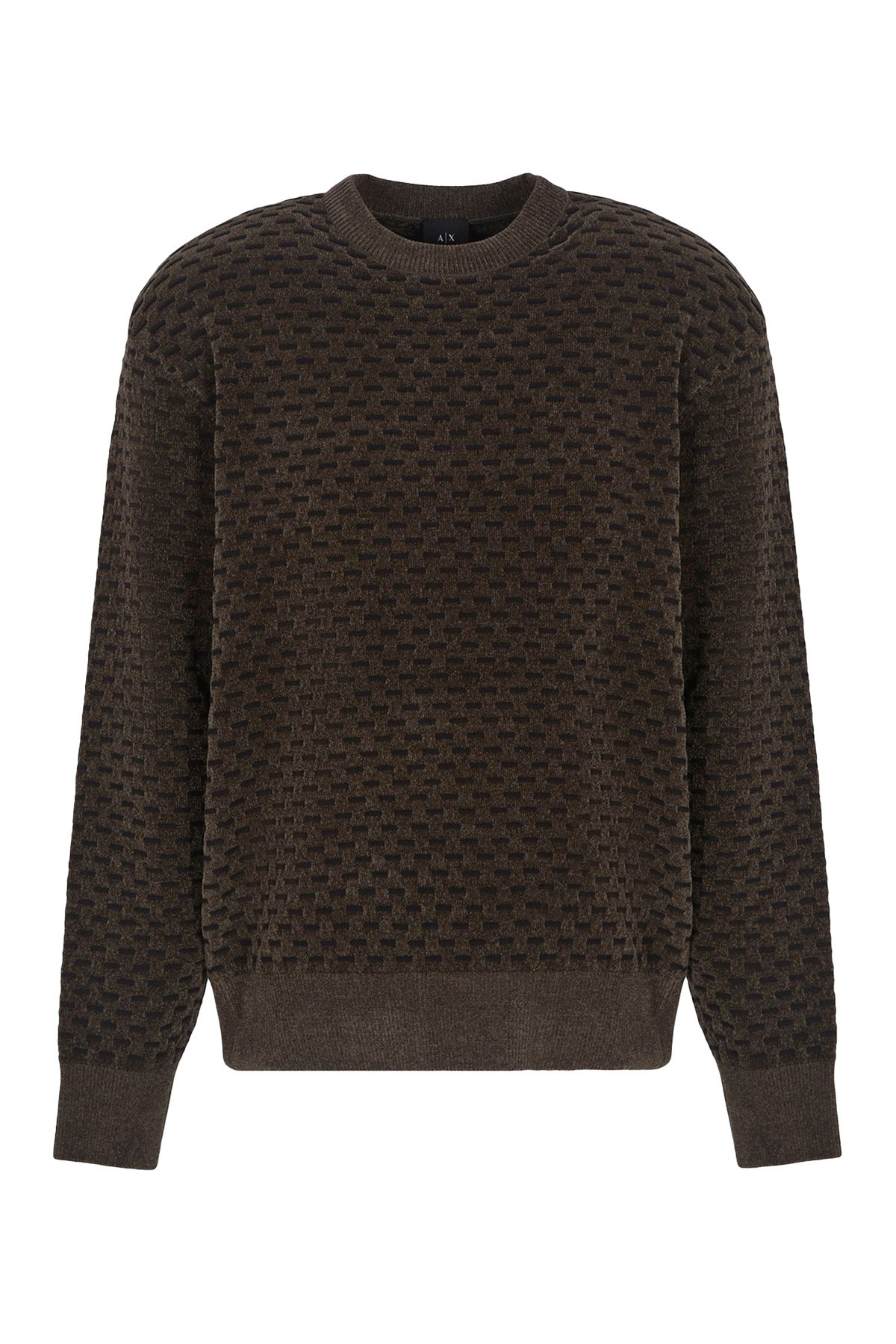 Armani Exchange vzorovaný sveter