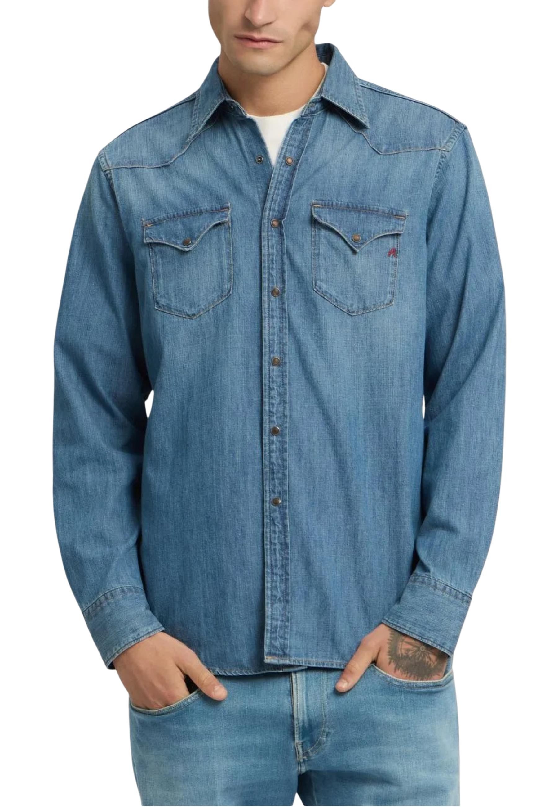 Pánska rifľová košeľa Replay