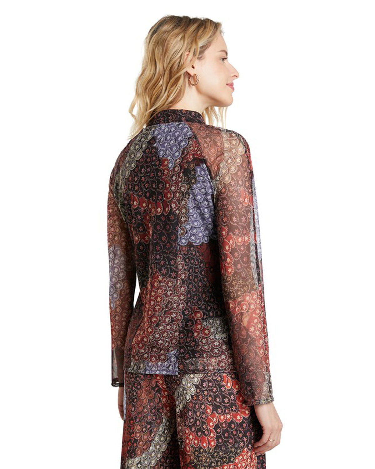 Блуза с шарки Desigual