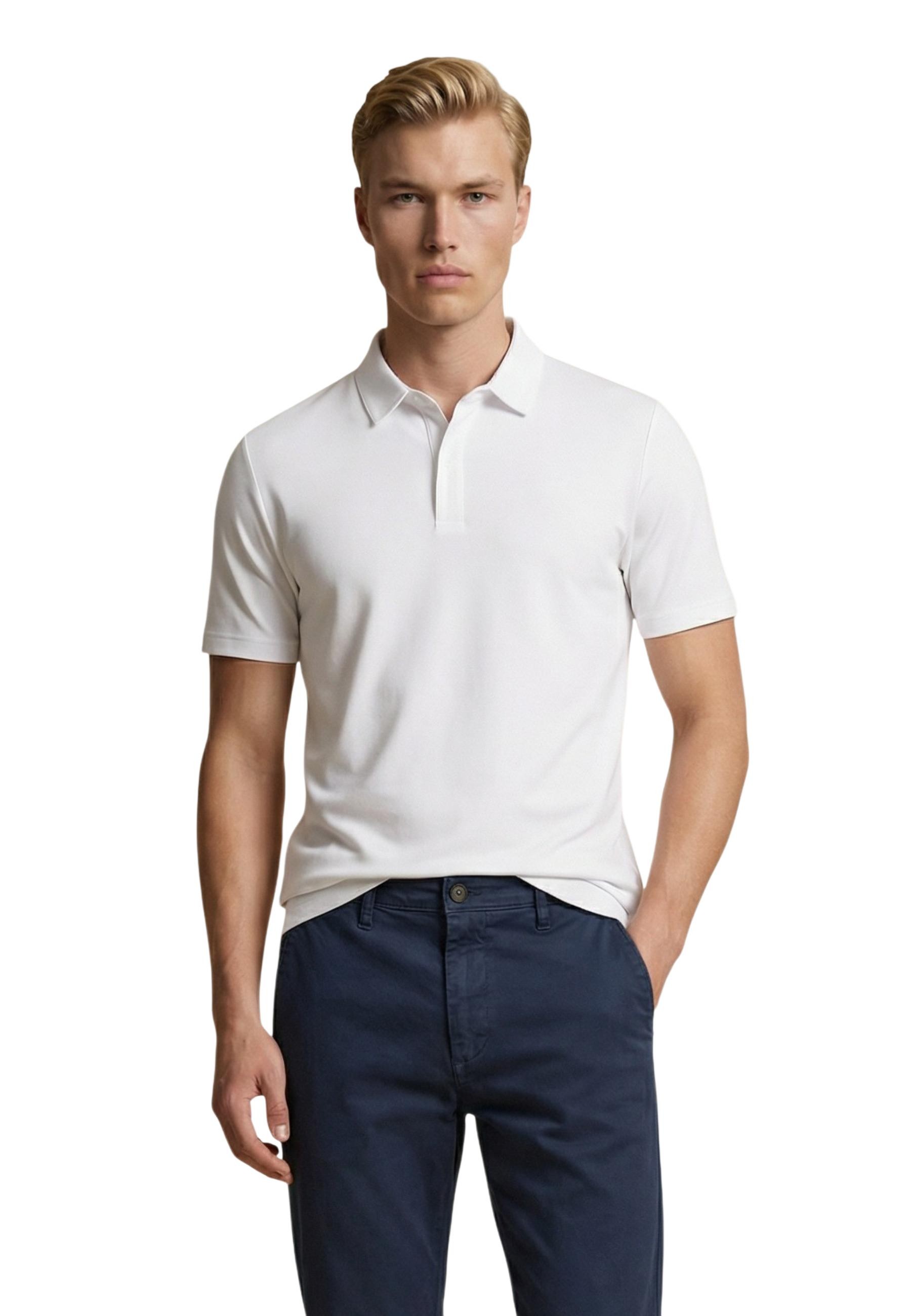 Мъжка поло тениска с къс ръкав