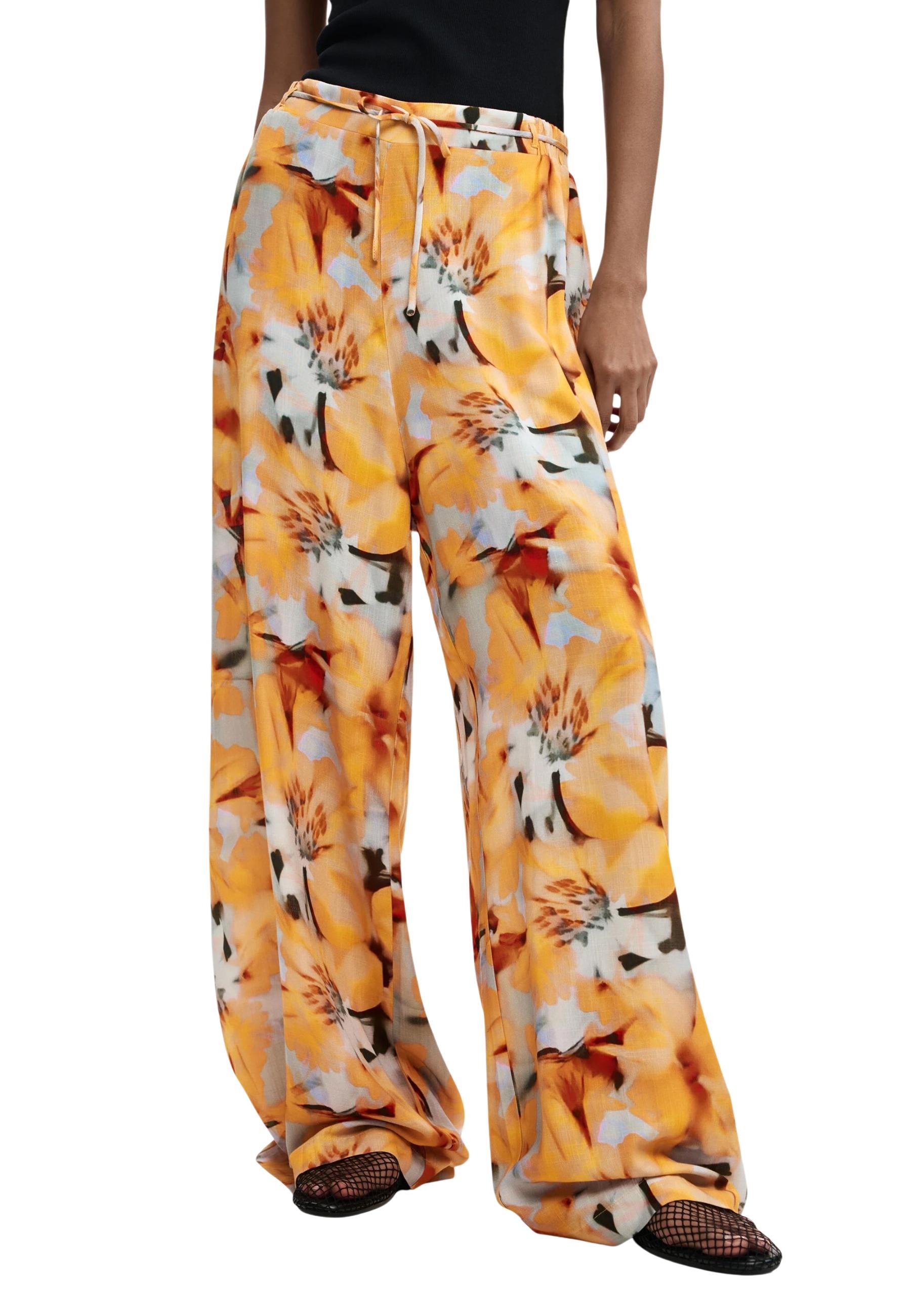 Дамски панталон Desigual с флорален мотив