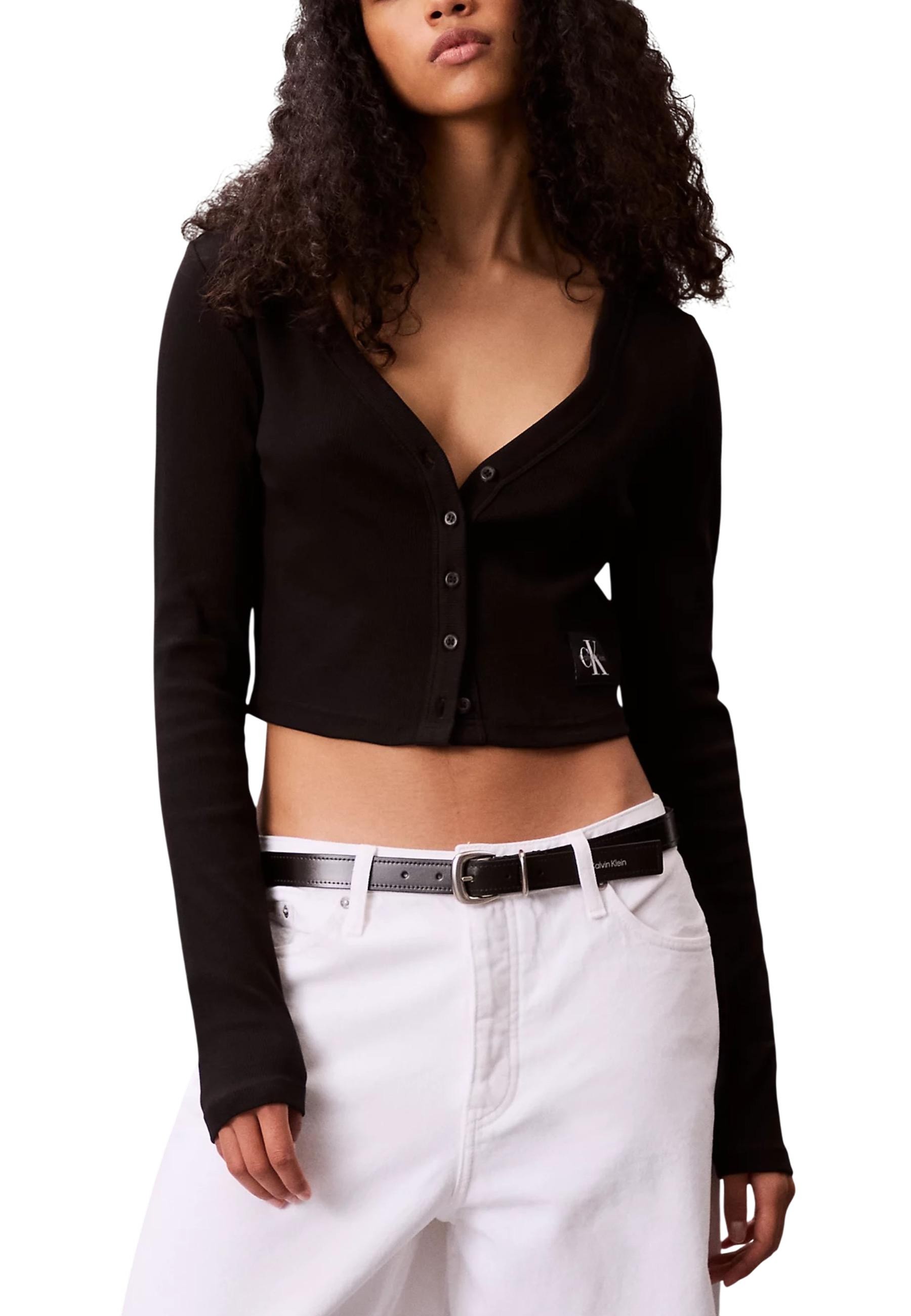 Дамска тениска с дълъг ръкав Calvin Klein