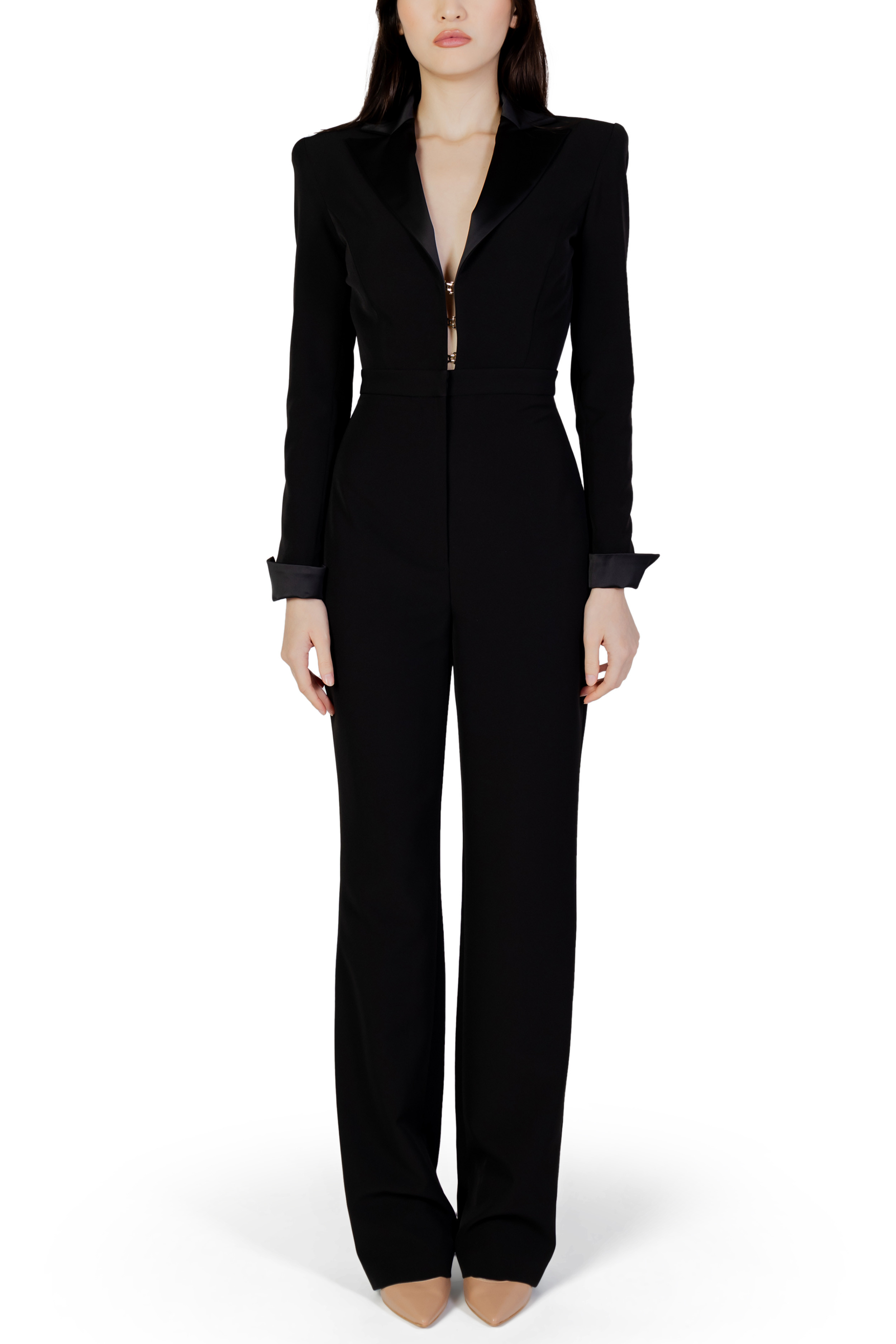 Černý dámský overal Silence