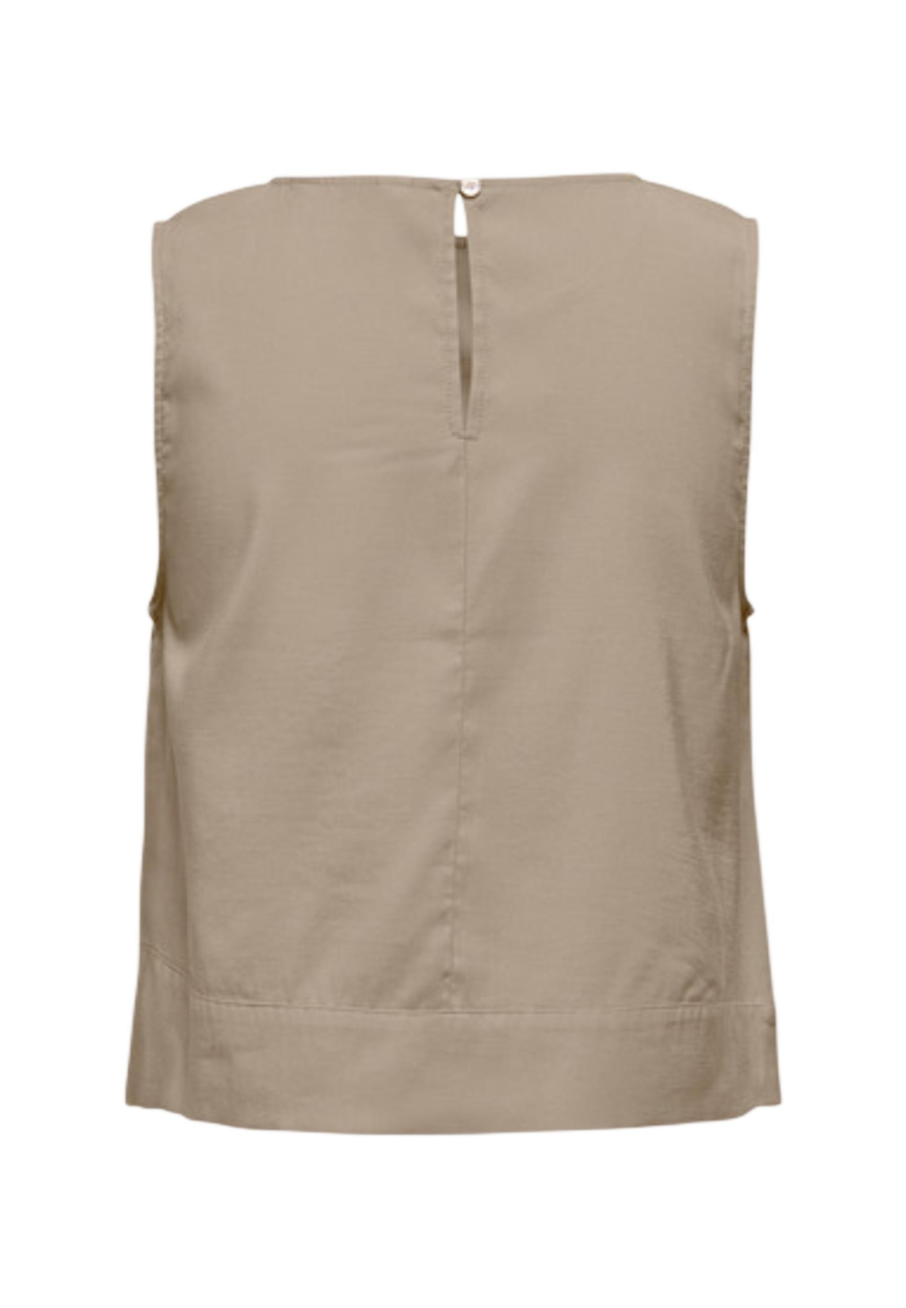 Само блуза без ръкави