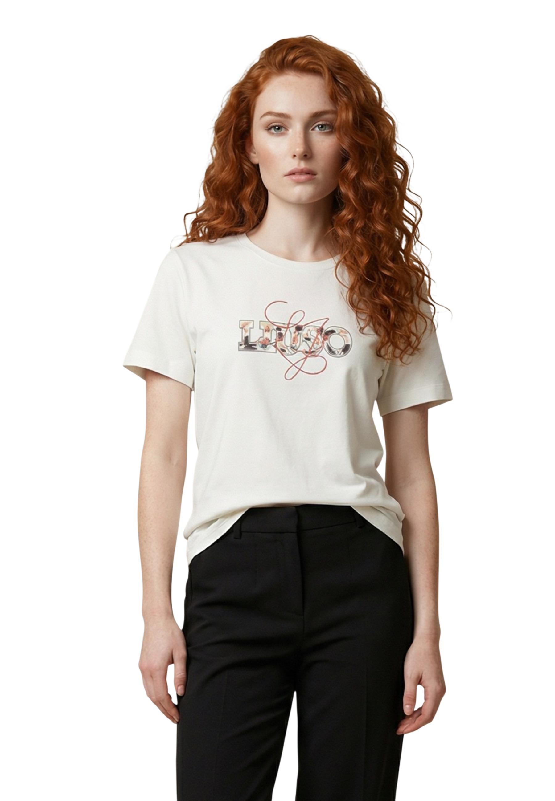 Дамска тениска с щампа Liu Jo