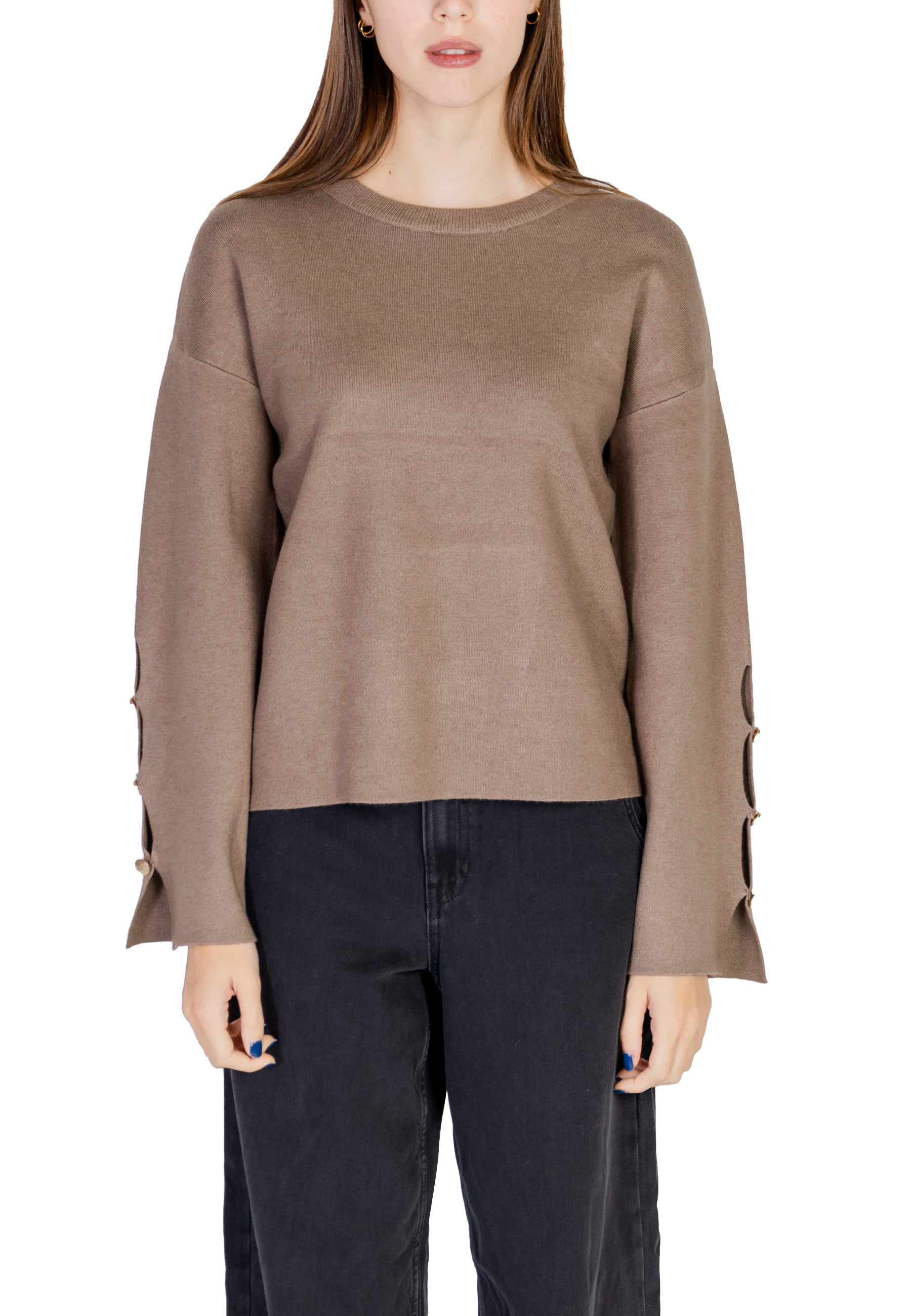 Svetrový top Vila s kulatým výstřihem