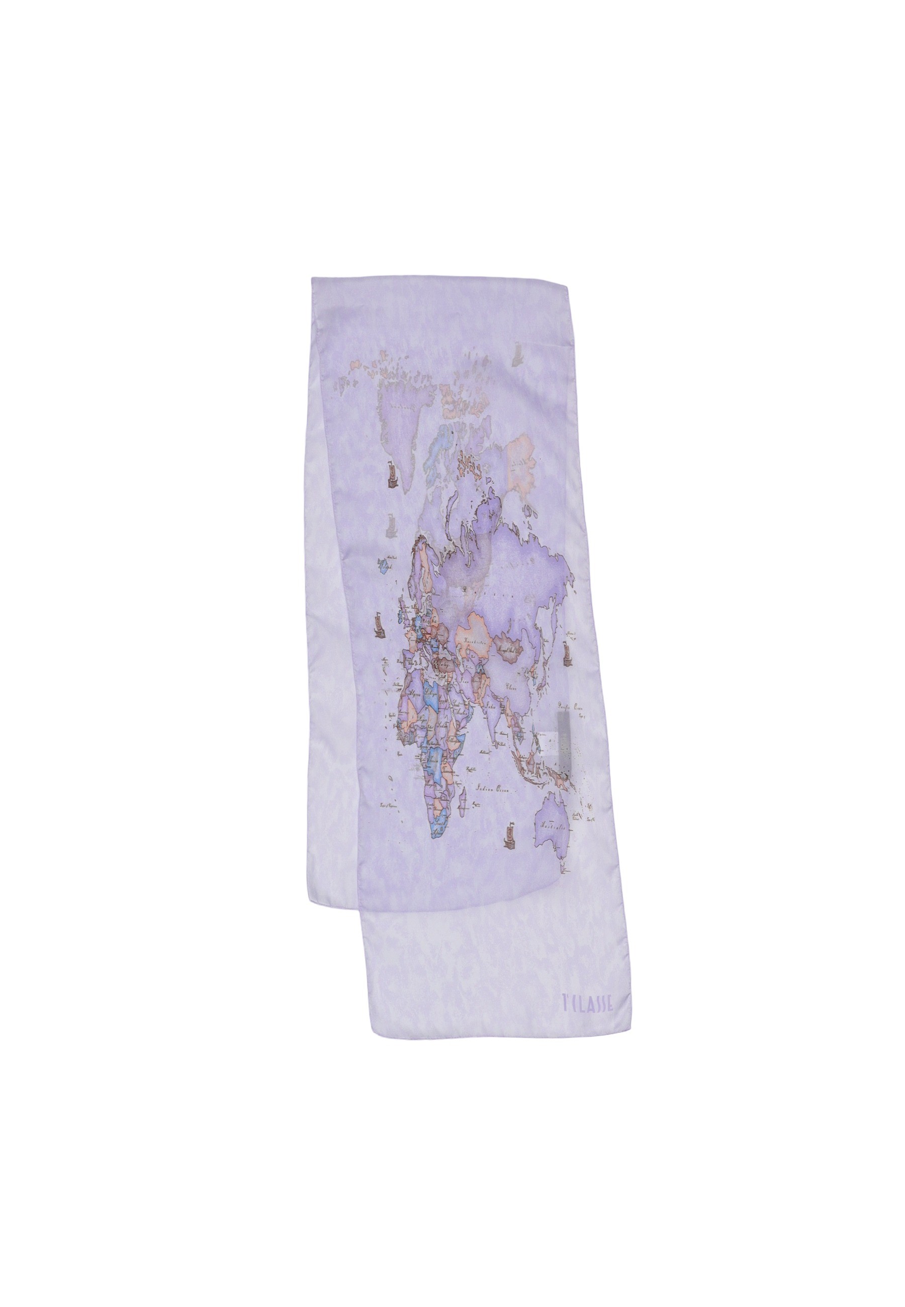 Лек шал с щампа