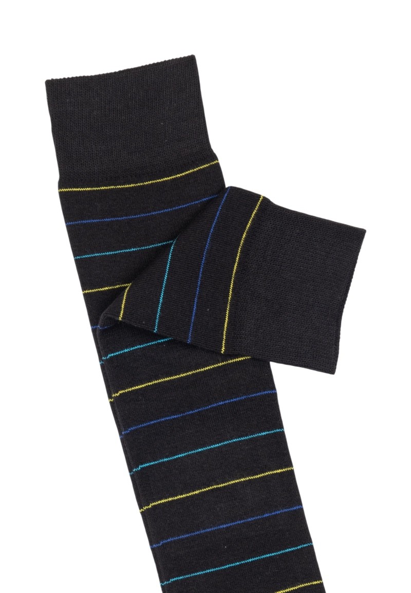 Мъжки весели раирани чорапи