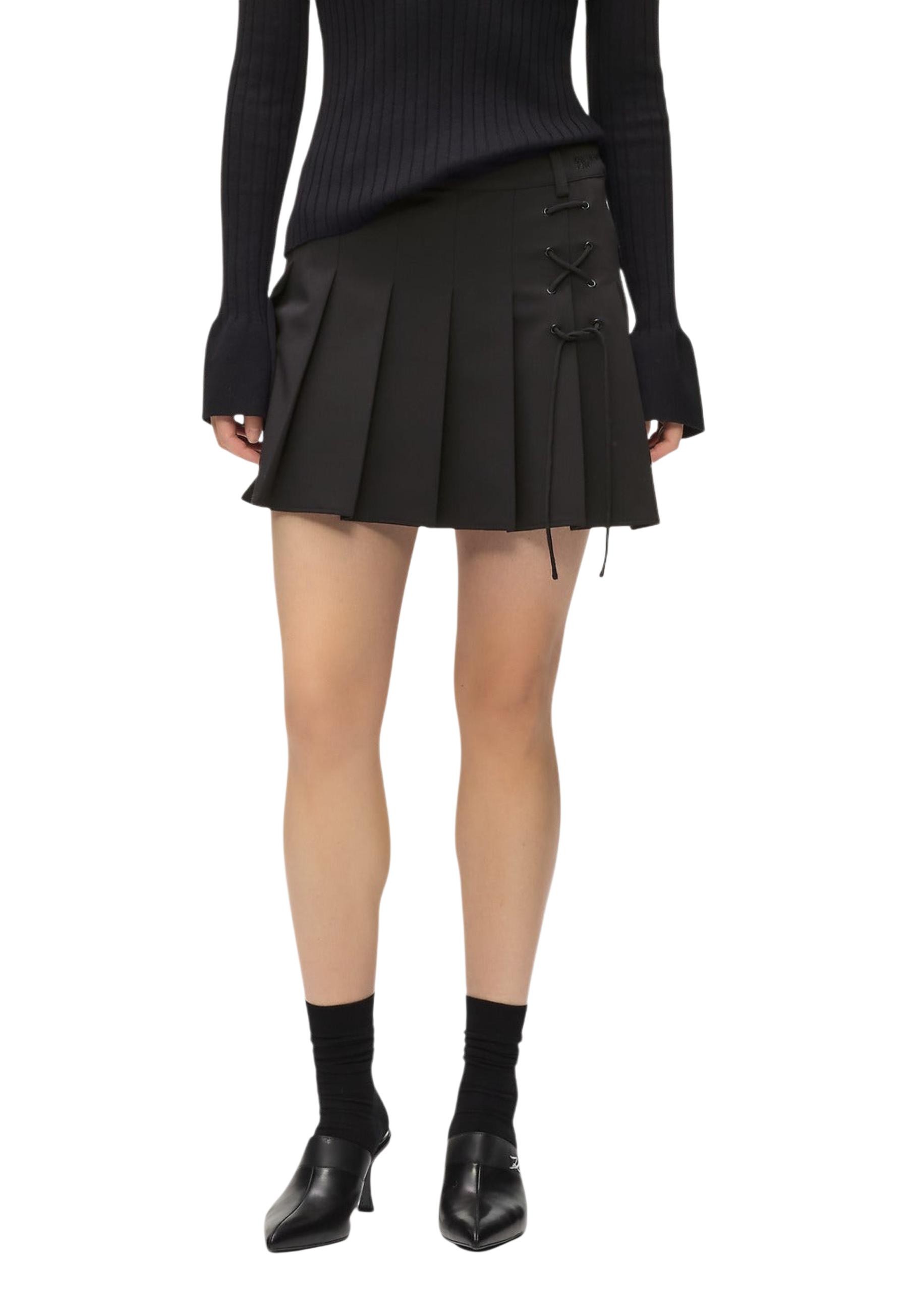 Černá plisovaná sukně Karl Lagerfeld