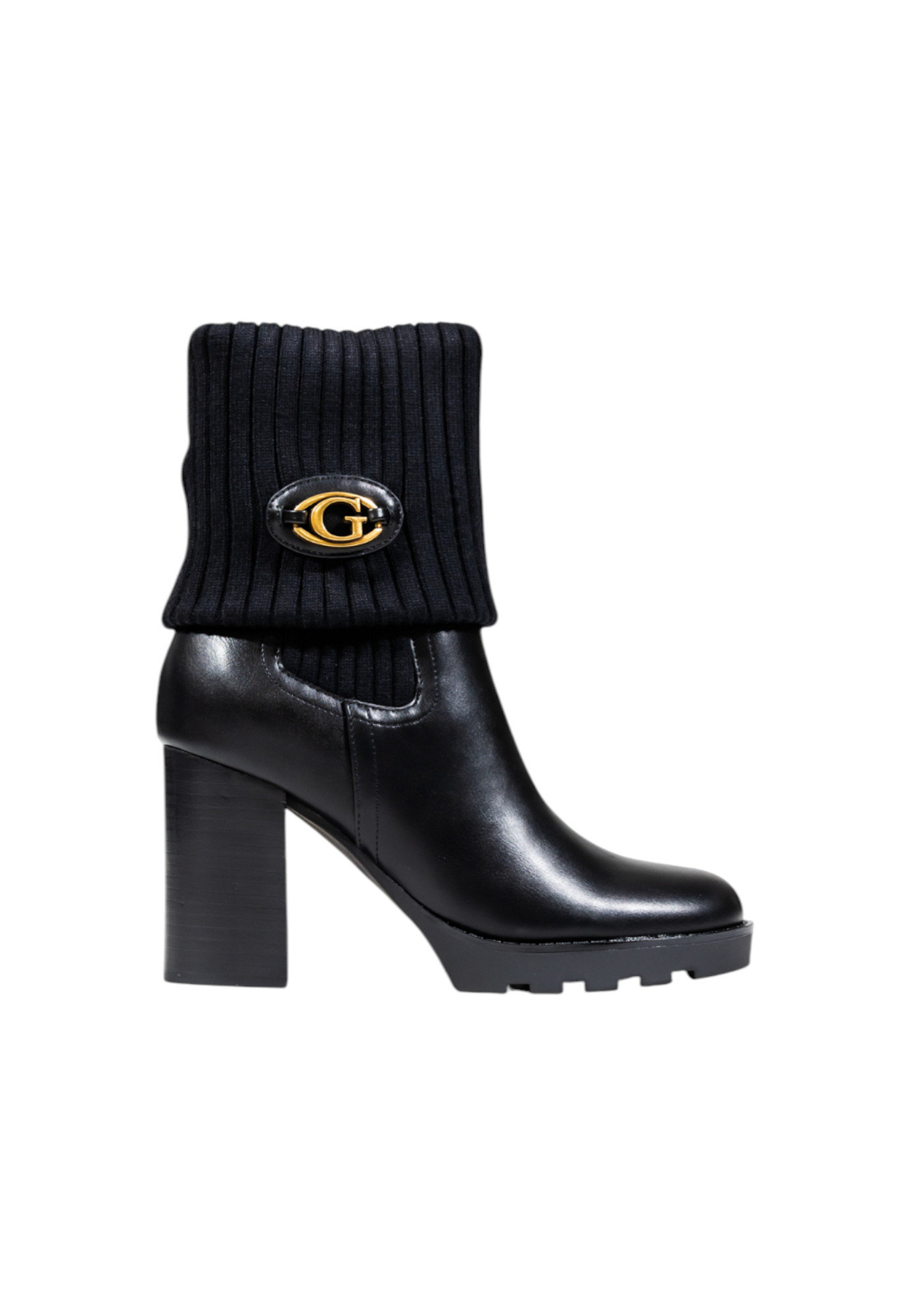 Guess kotníkové boty na podpatku