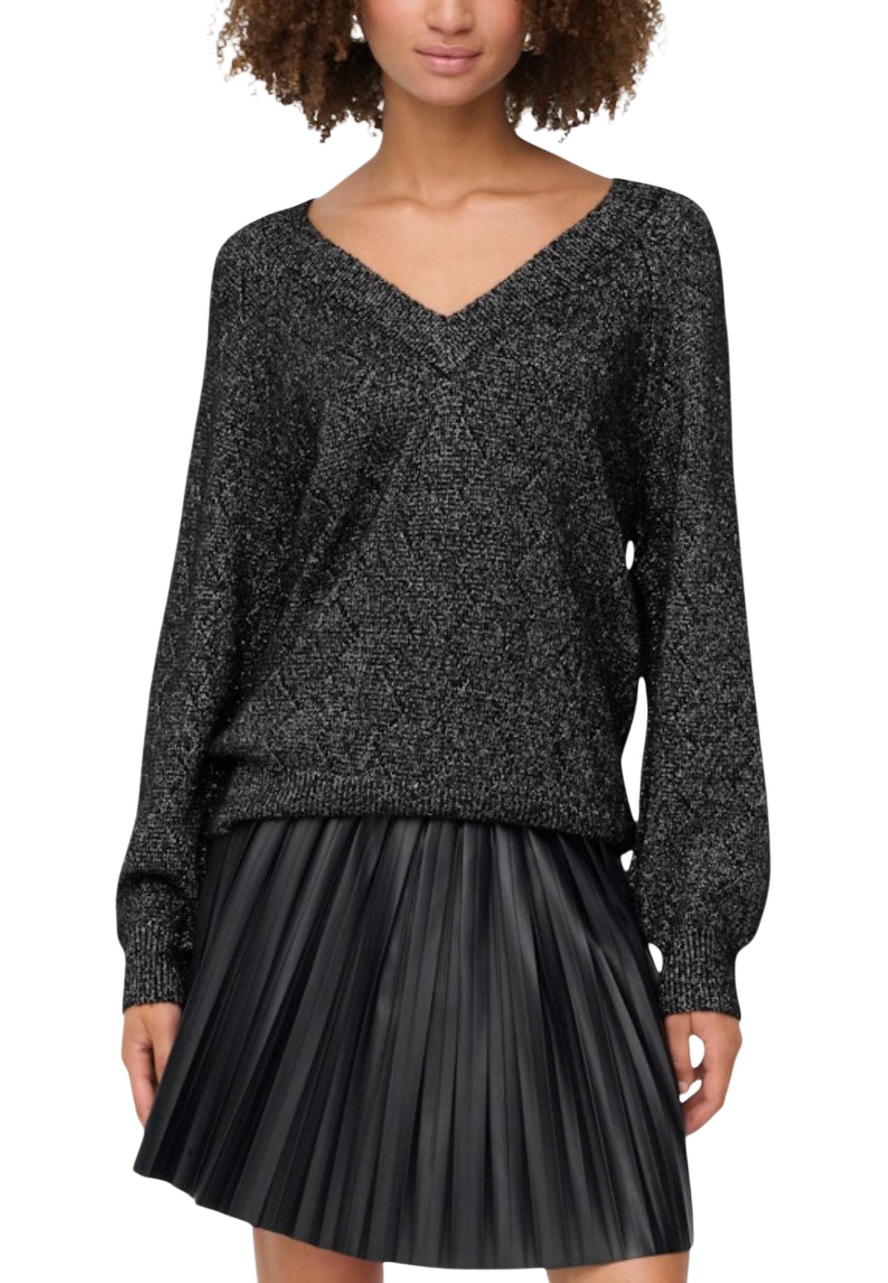 Jacqueline De Yong sveter s výstrihom do V