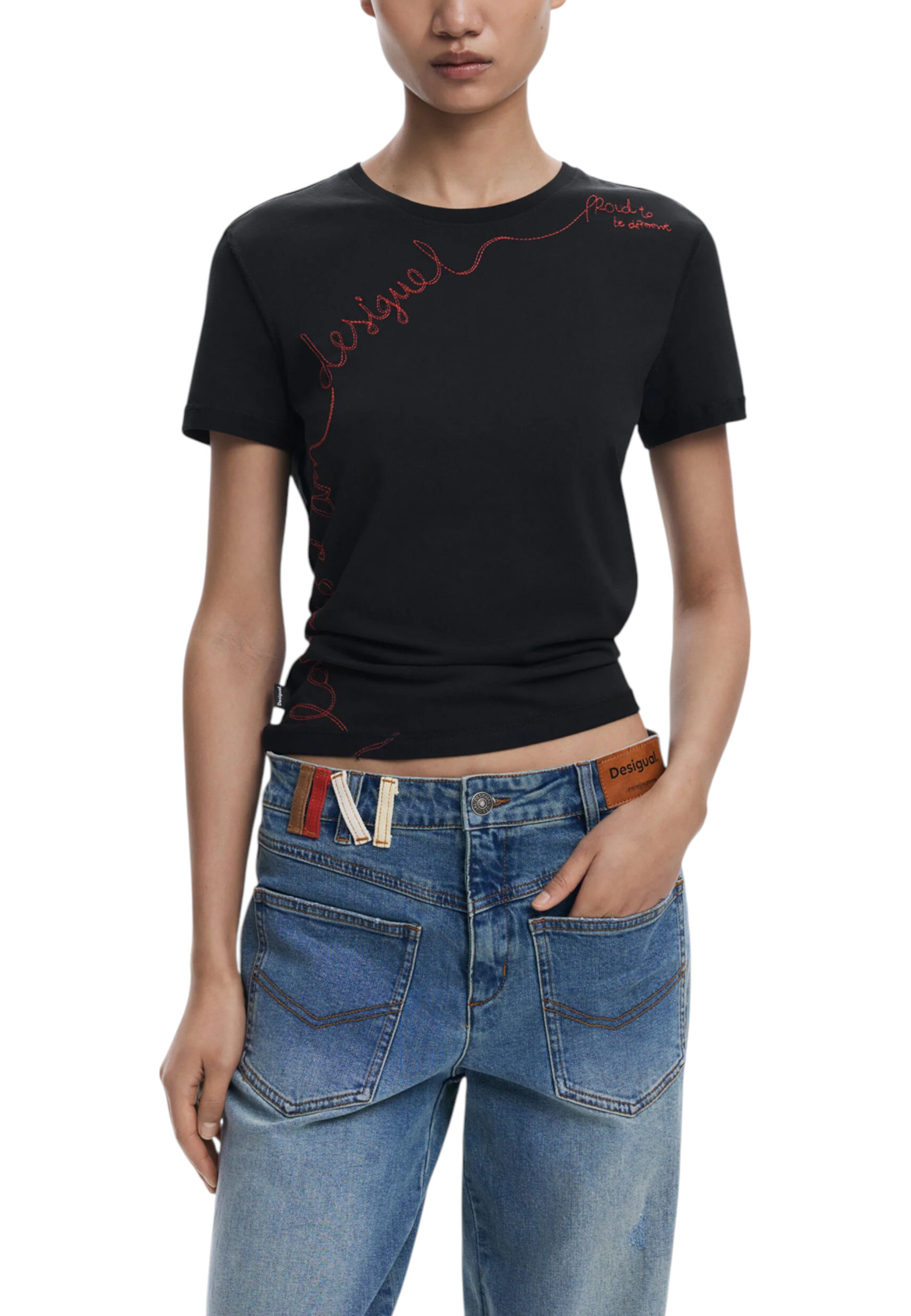 Desigual dámske tričko s potlačou