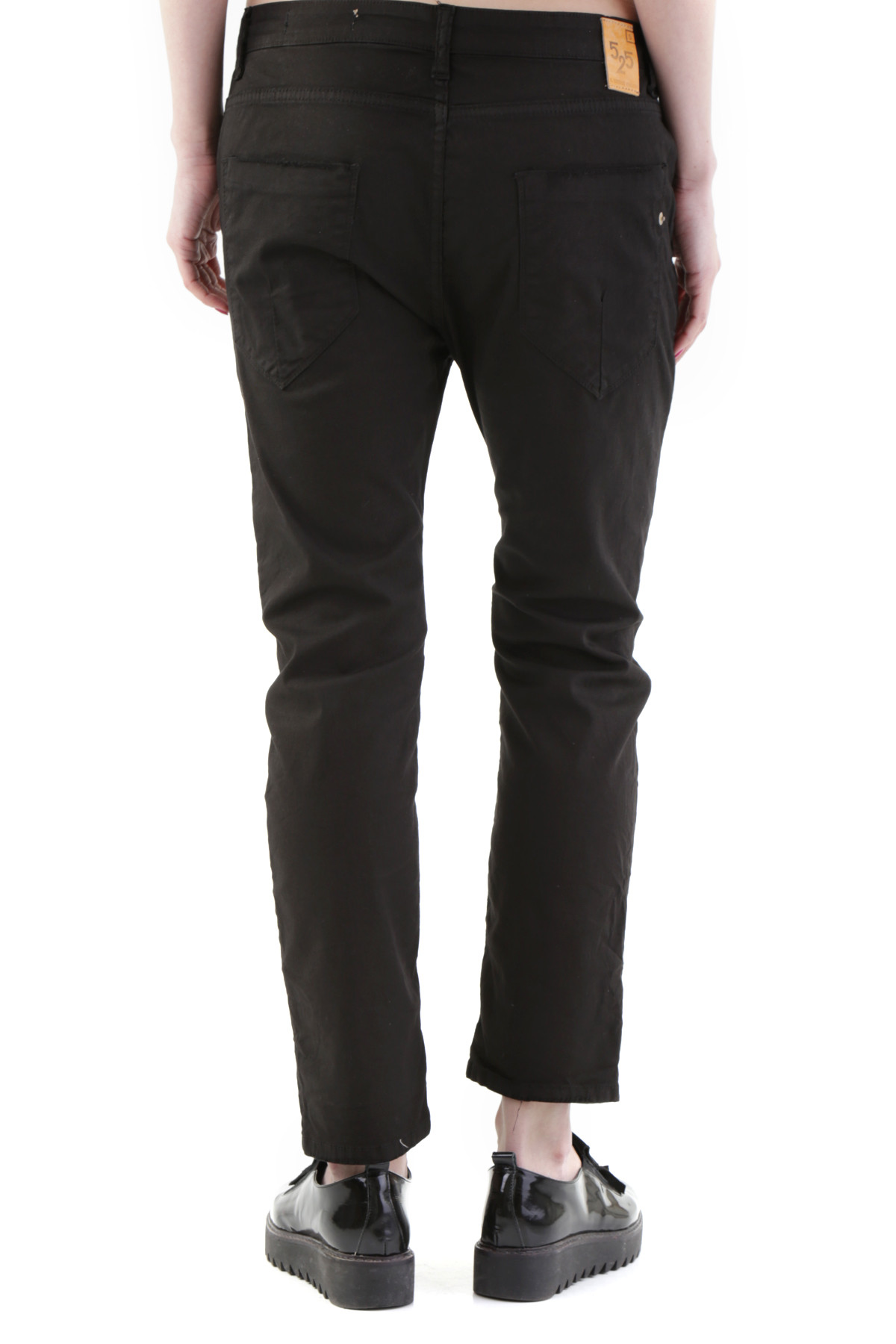 Dámske čierne rifle