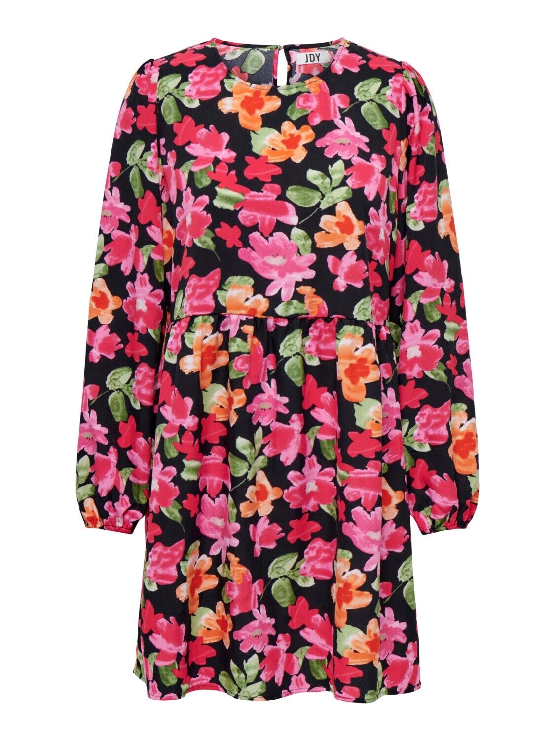 Рокля на Жаклин де Йонг с флорални мотиви