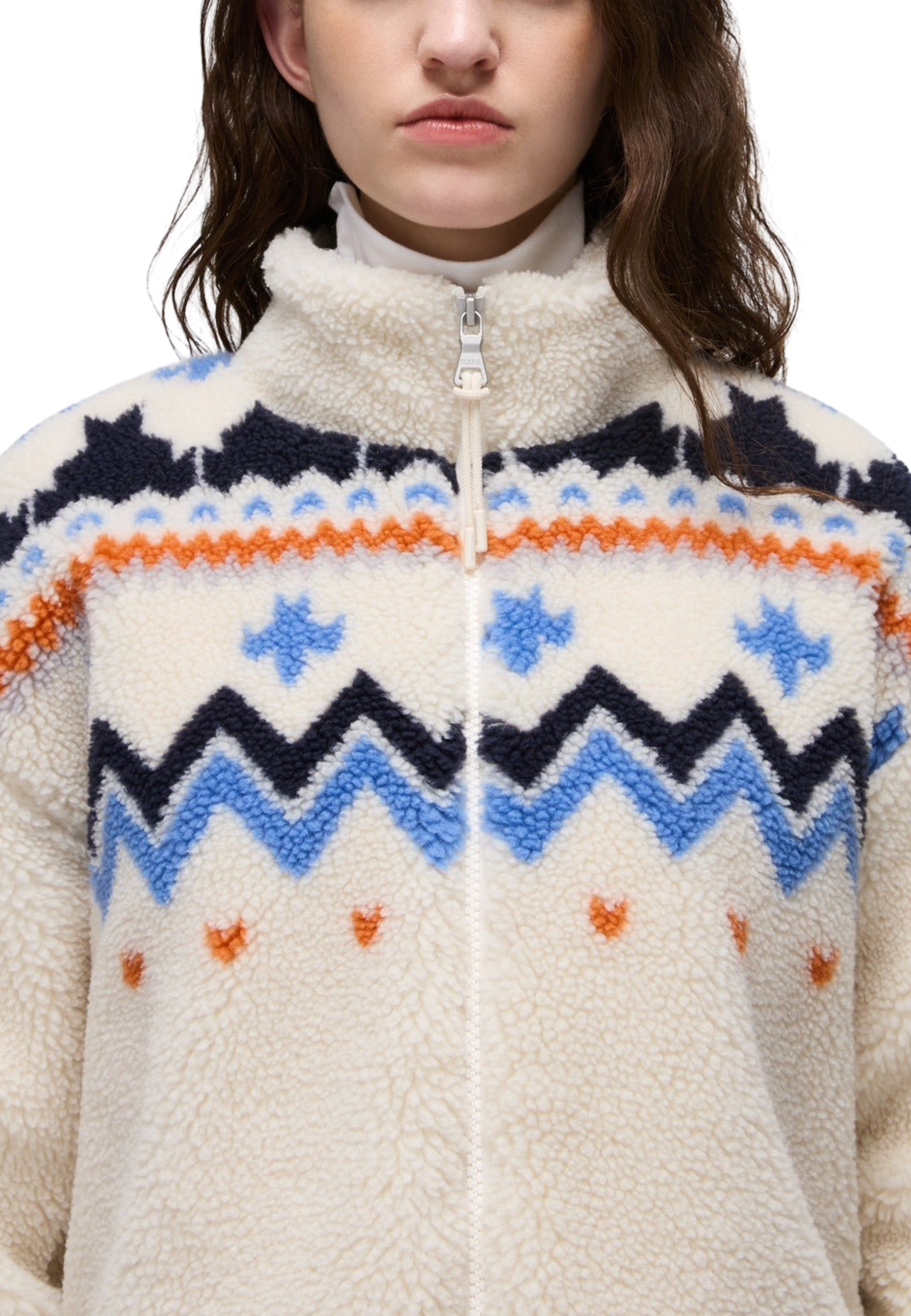 Дамски пуловер Napapijri с геометричен модел