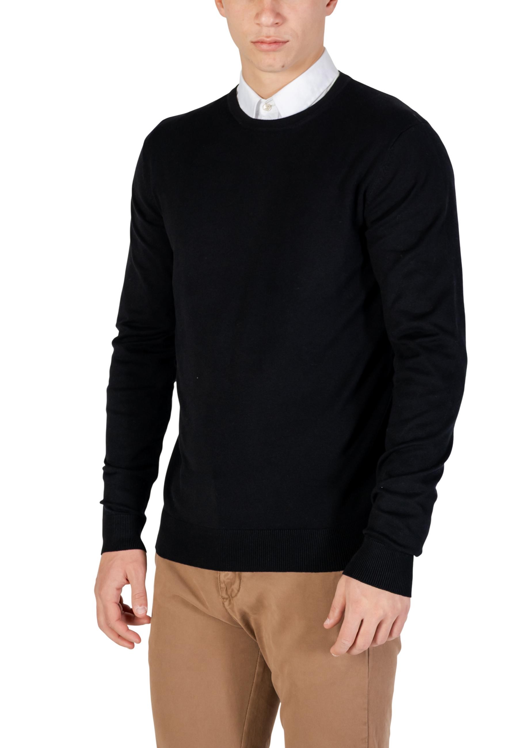 Pánsky čierny sveter Yos