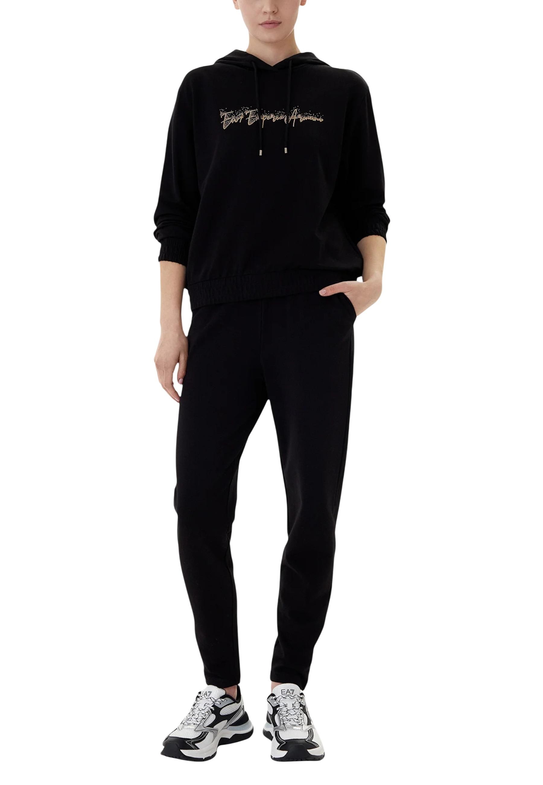 Černá tepláková souprava Ea7