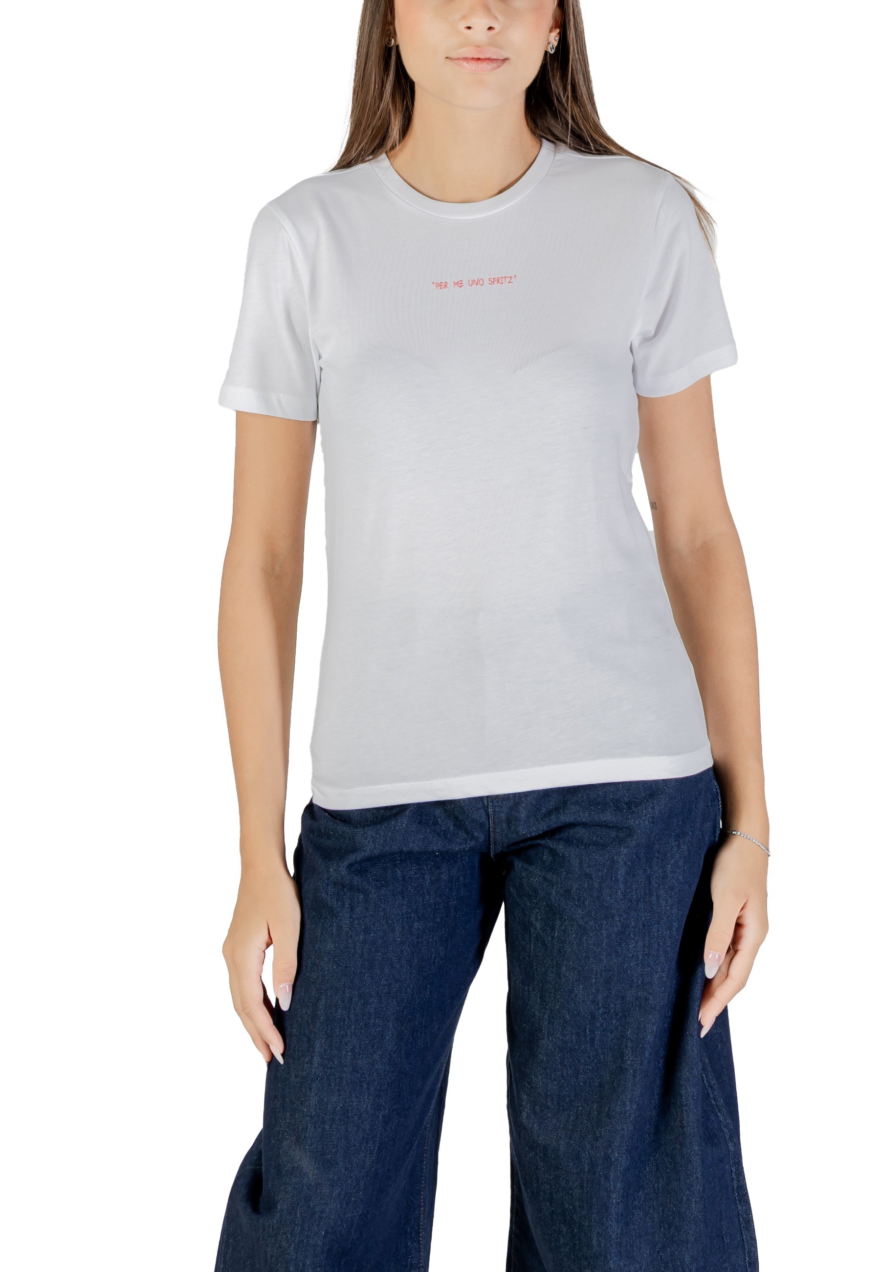 Bílé tričko Only s krátkým rukávem