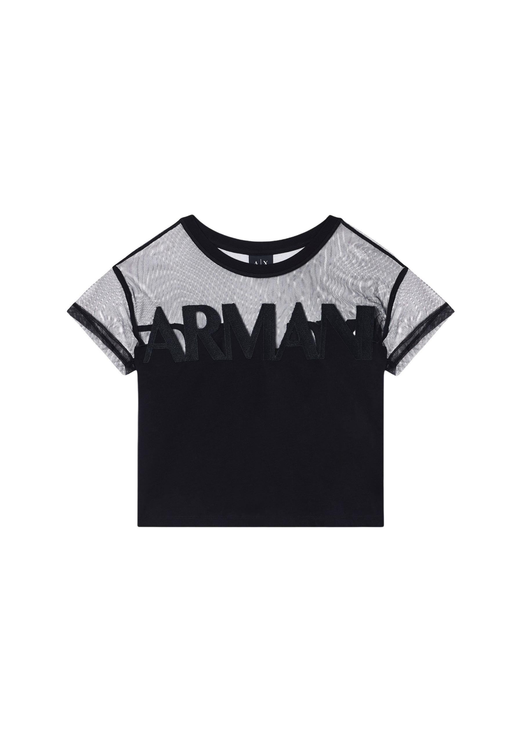 Armani Exchange černý top