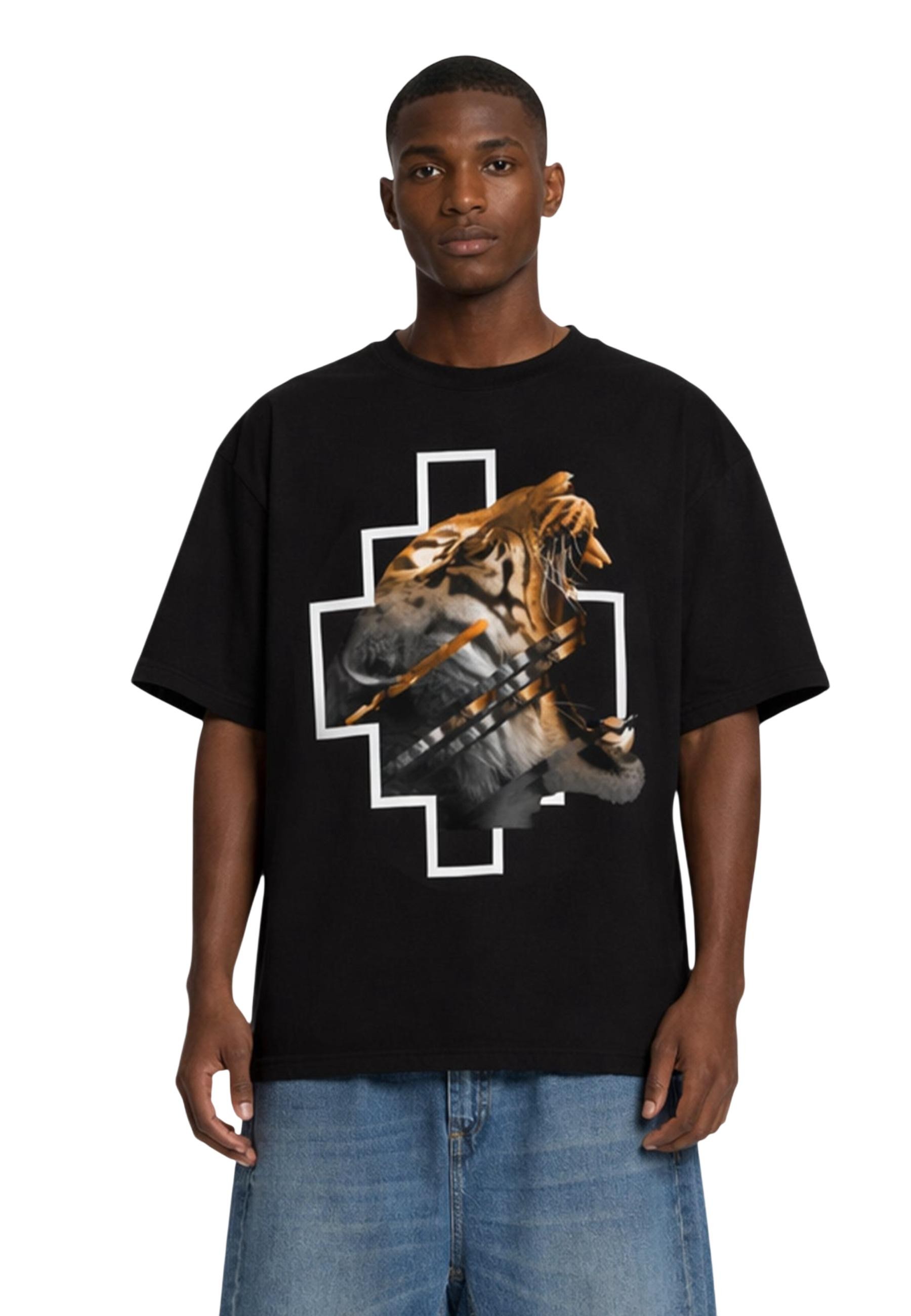 Мъжка тениска с надпис „Окръг Милано“