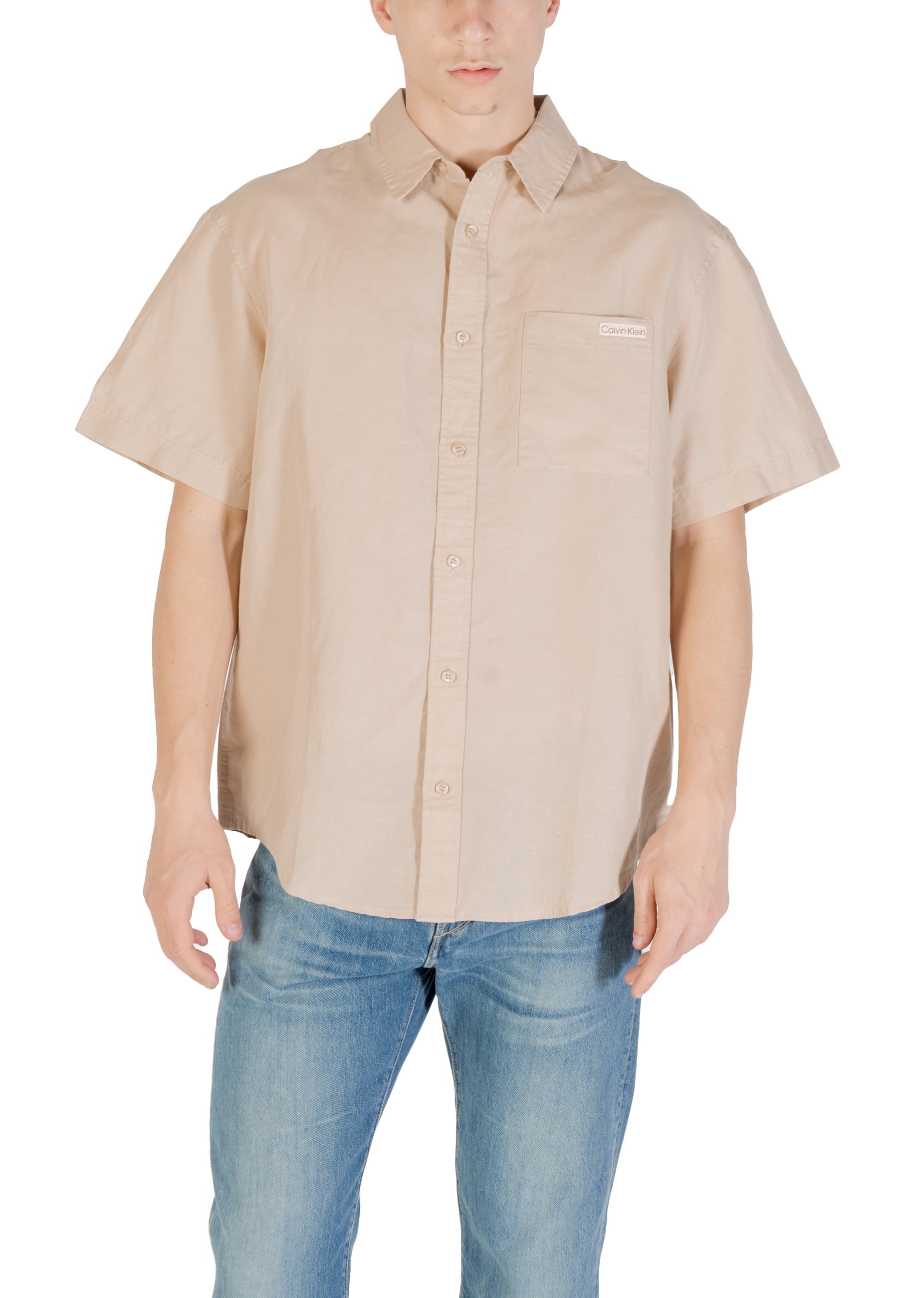 Calvin Klein pánska košeľa s krátkym rukávom